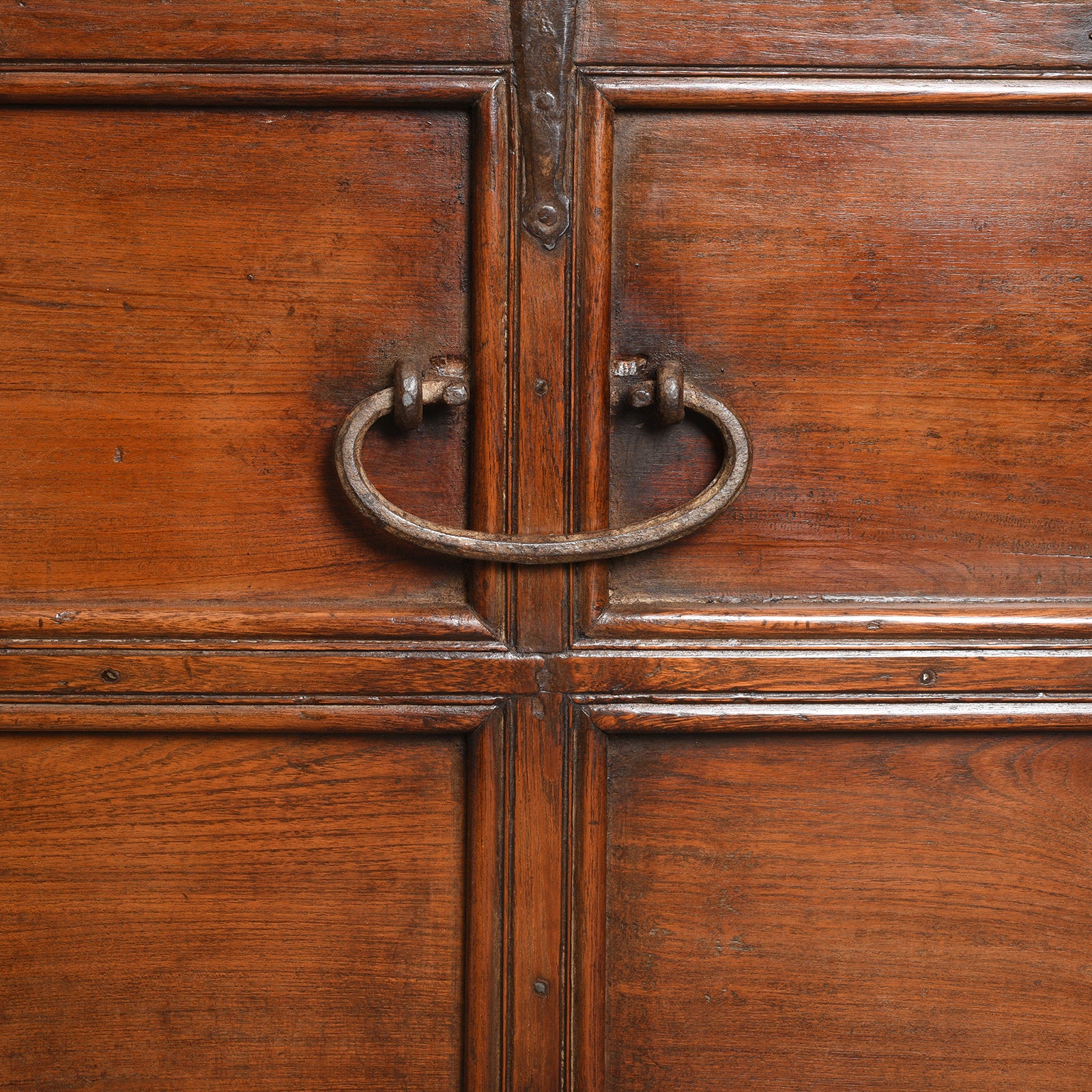Iron Bound Teak Stick Chest From Kutch - 19th Century - Image 8