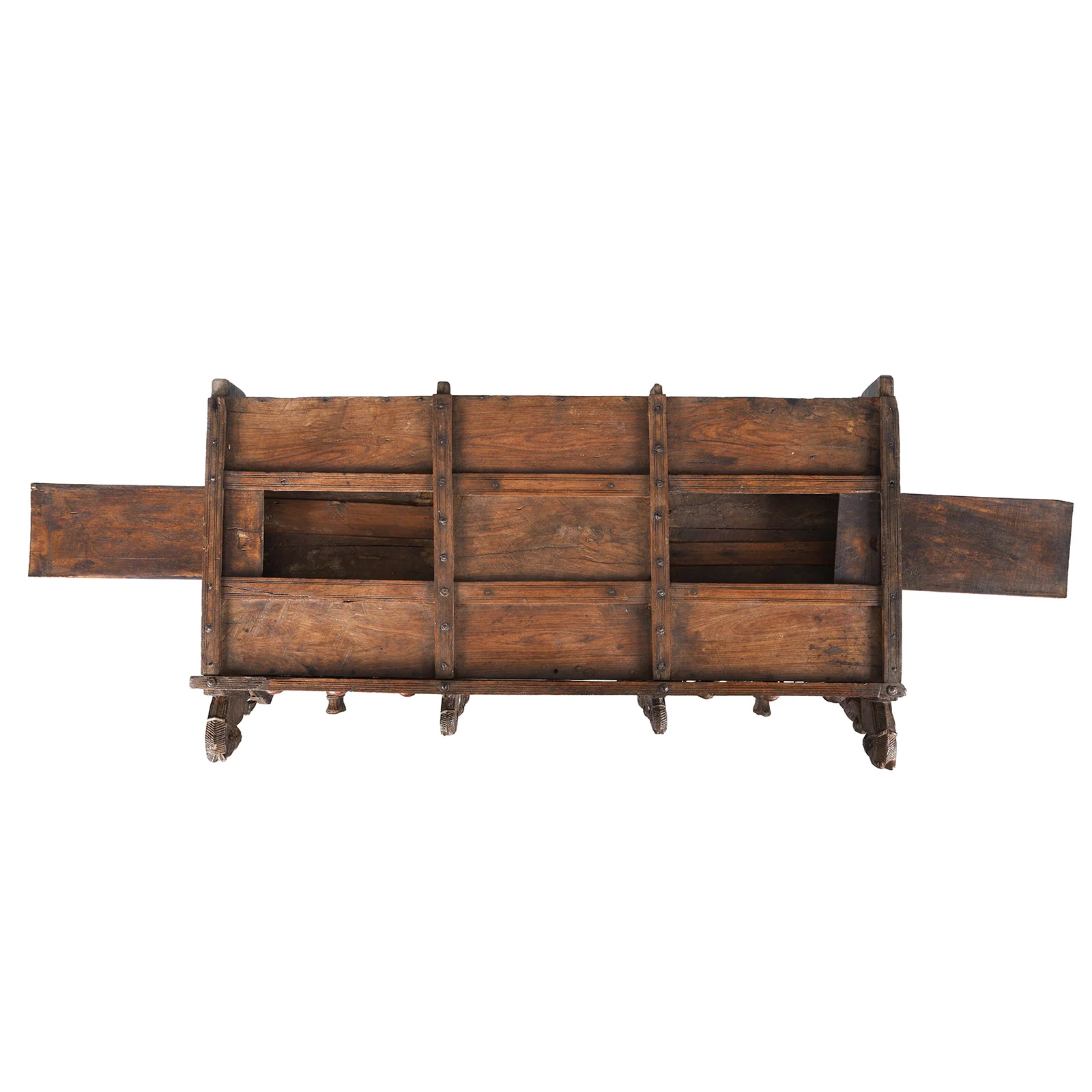 Teak Majus Dowry Chest From Saurashtra - 19th Century - Image 12