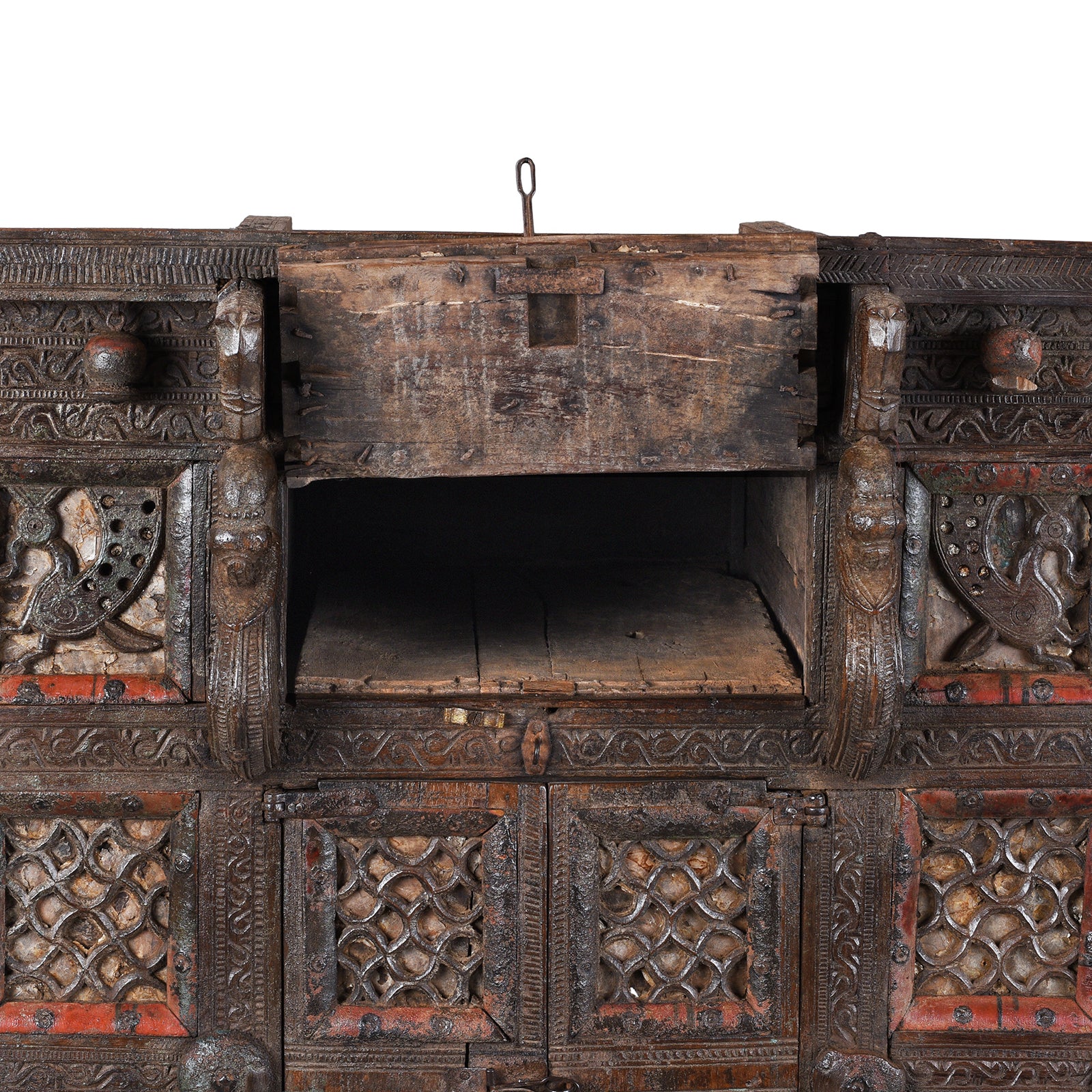 Teak Majus Dowry Chest From Saurashtra - 19th Century - Image 7