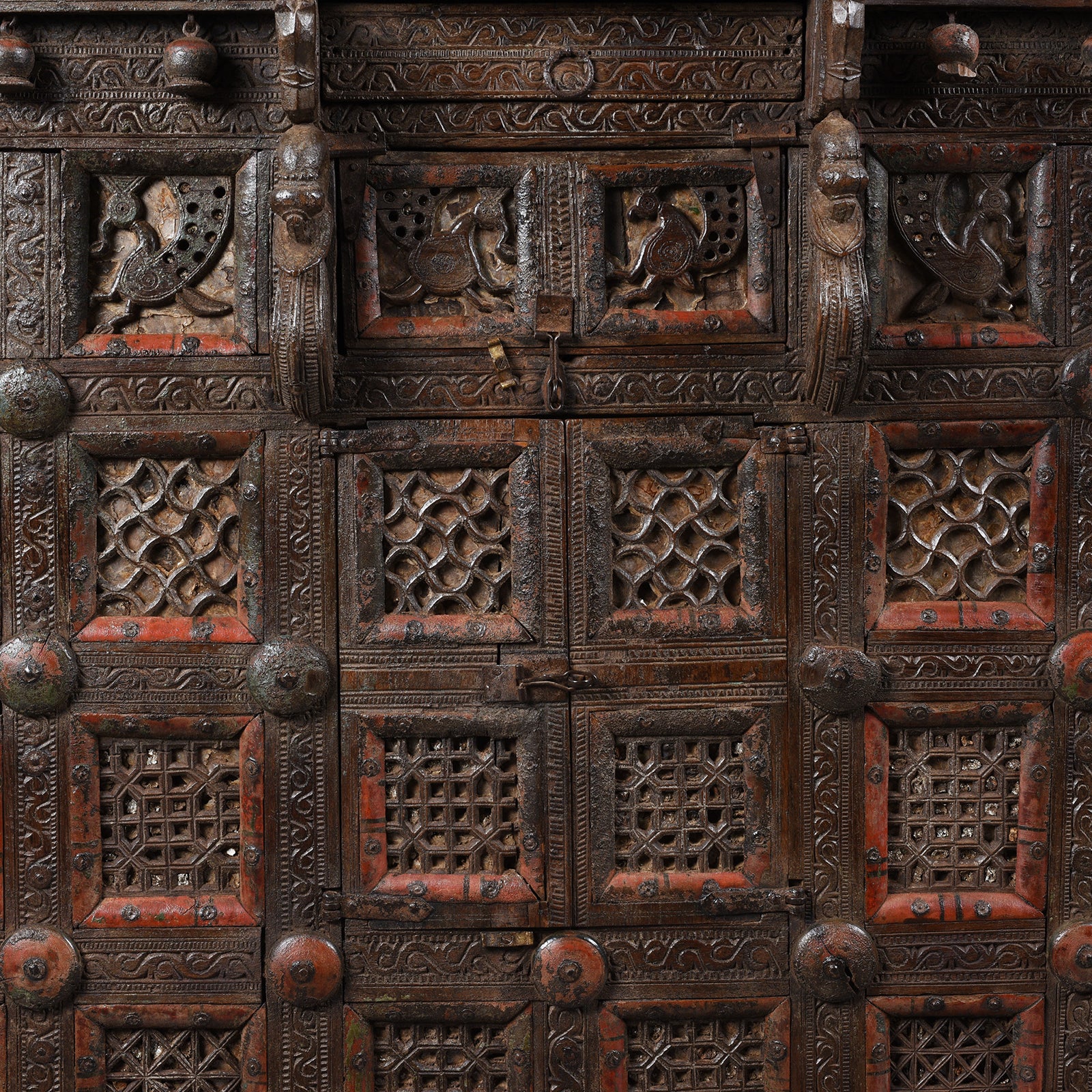 Teak Majus Dowry Chest From Saurashtra - 19th Century - Image 9