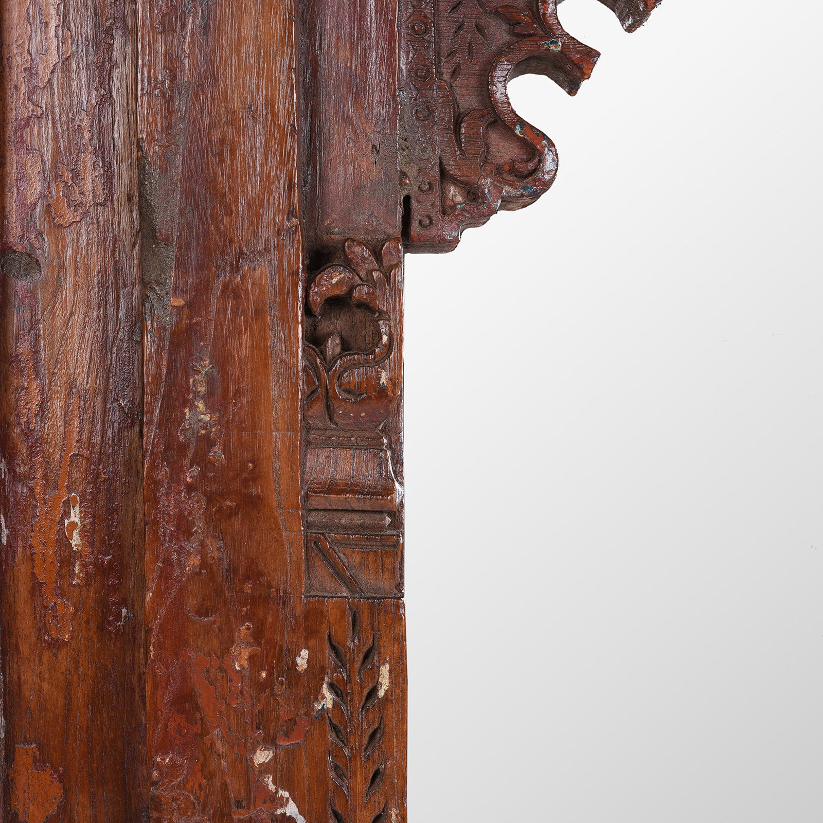 Old Mirror From Banswara Tribal Area - 19th Century - Image 2