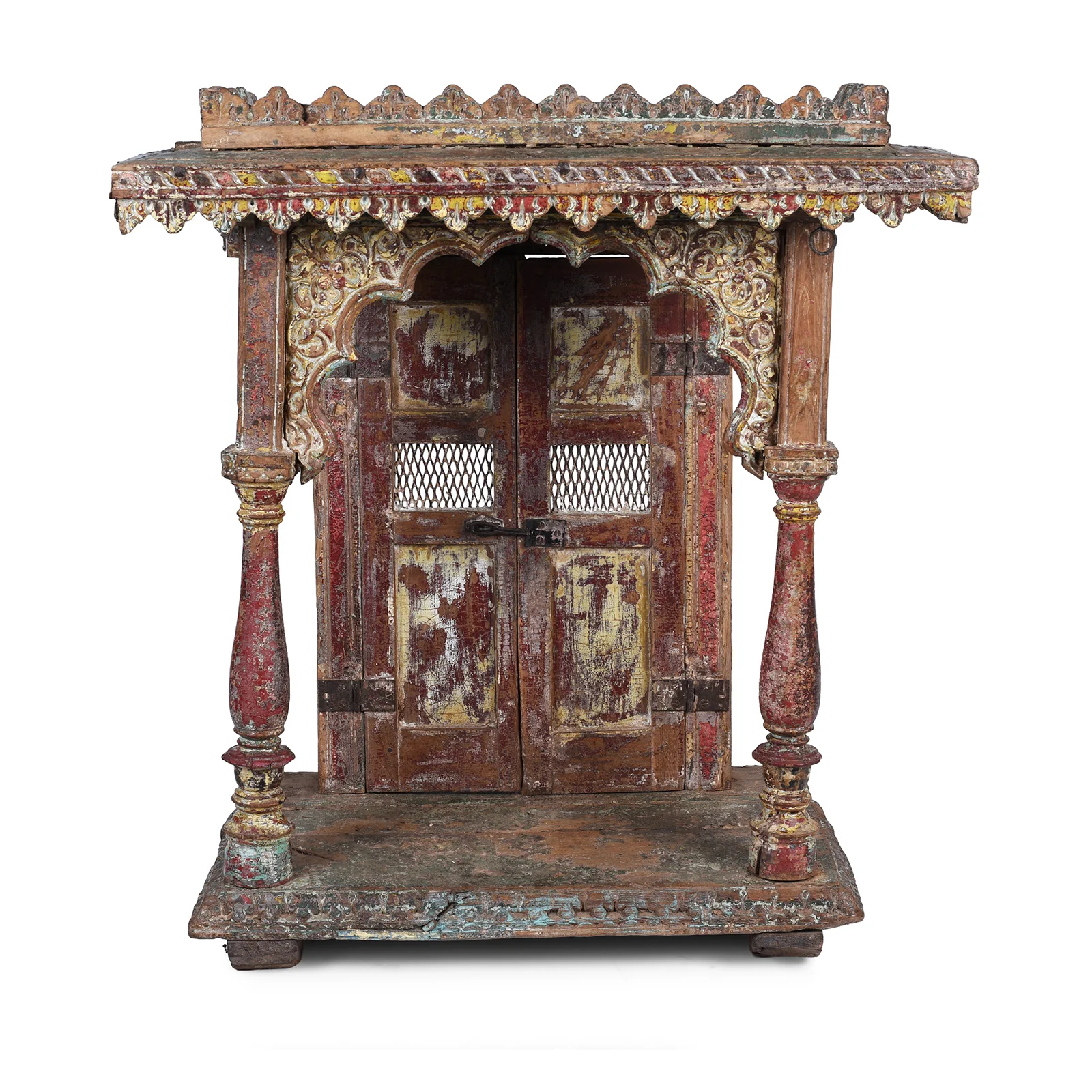 Painted Gujarati House Shrine - Early 19th Century