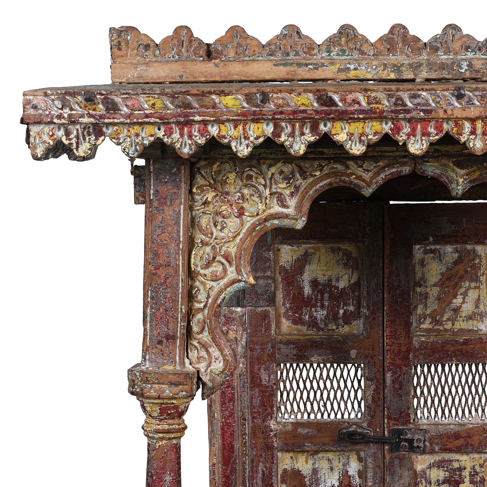 Painted Gujarati House Shrine - Early 19th Century - Image 2