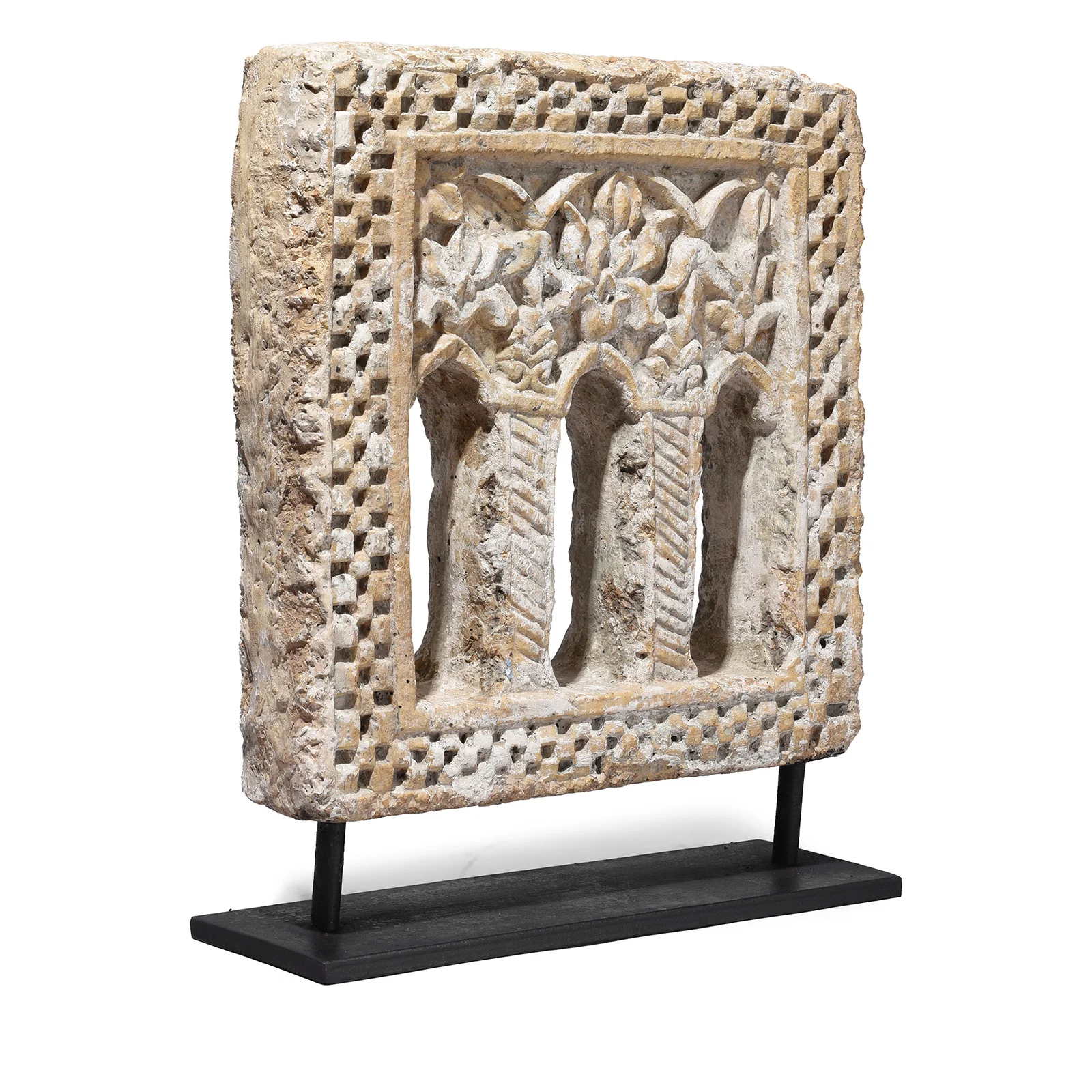 Stone Lamp Niche On Stand From Jaisalmer - 19th Century - Image 4