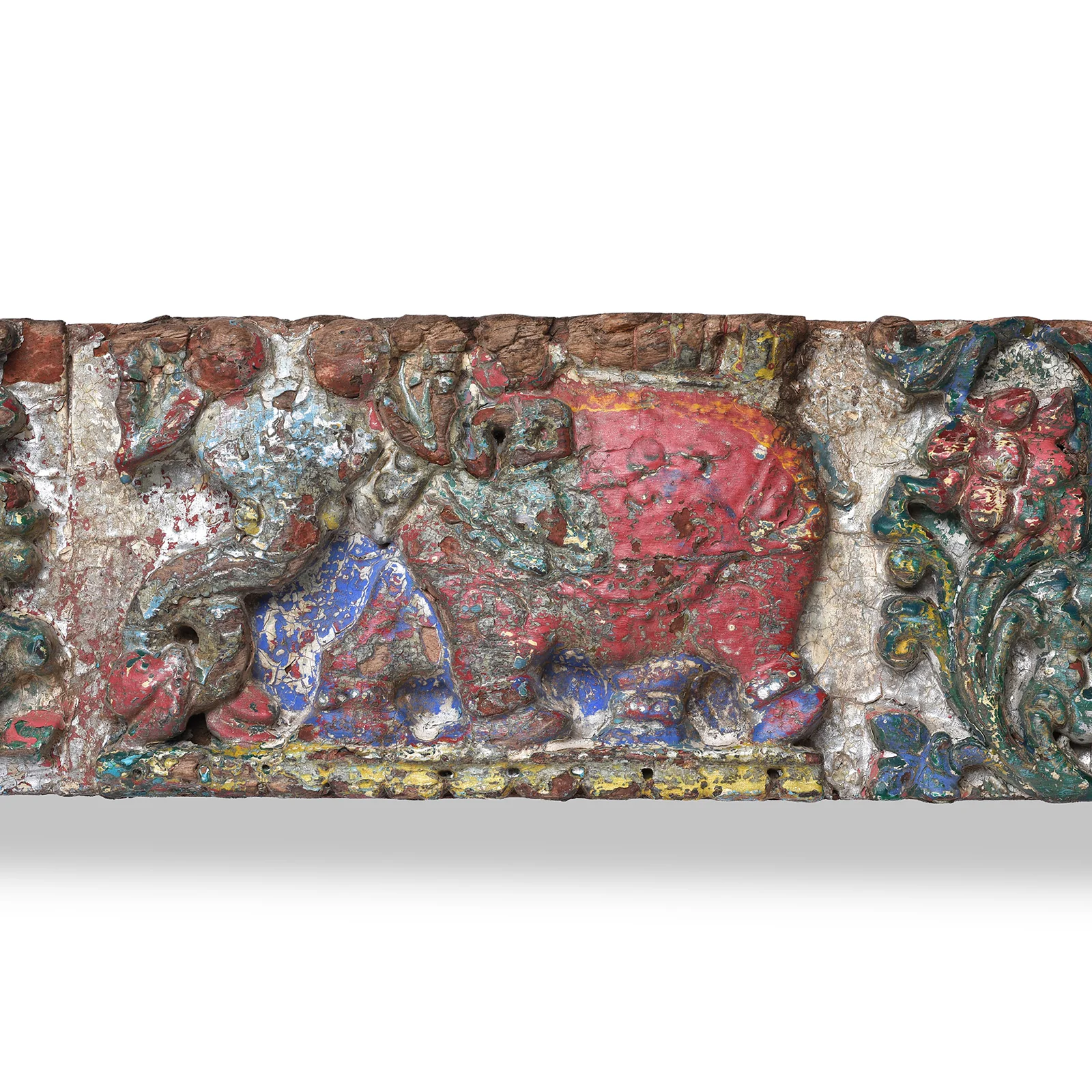 Carved Kalaśa Lintel Panel From Gujarat - 19thC - Image 3