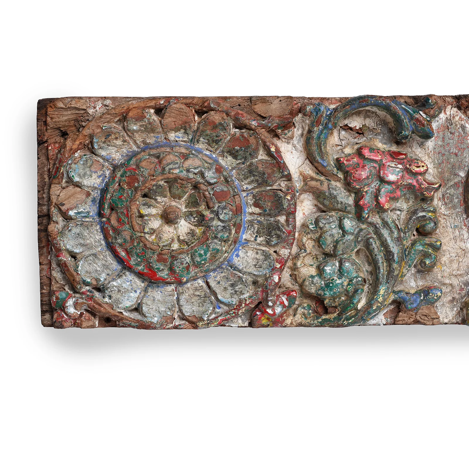 Carved Kalaśa Lintel Panel From Gujarat - 19thC - Image 4