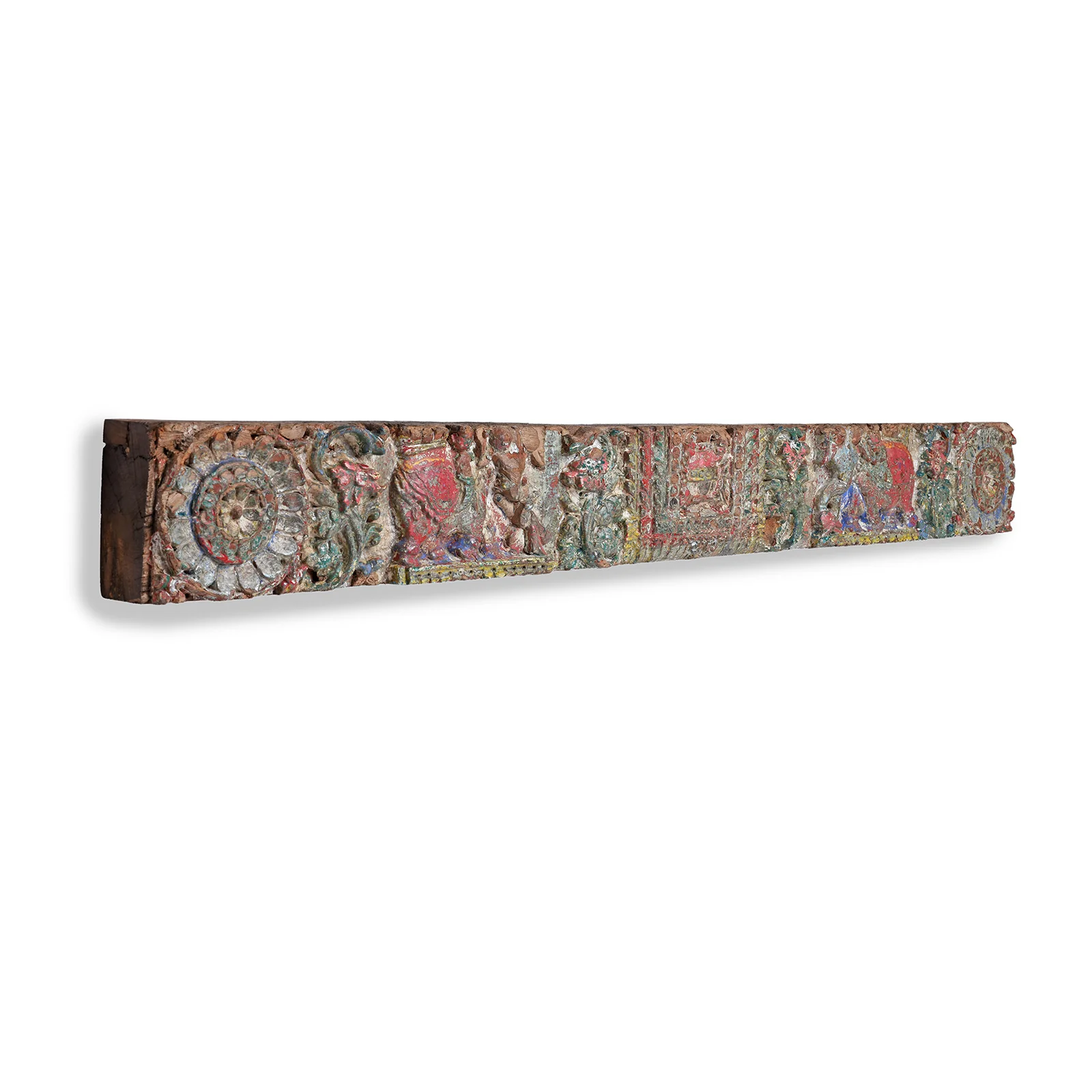 Carved Kalaśa Lintel Panel From Gujarat - 19thC - Image 5