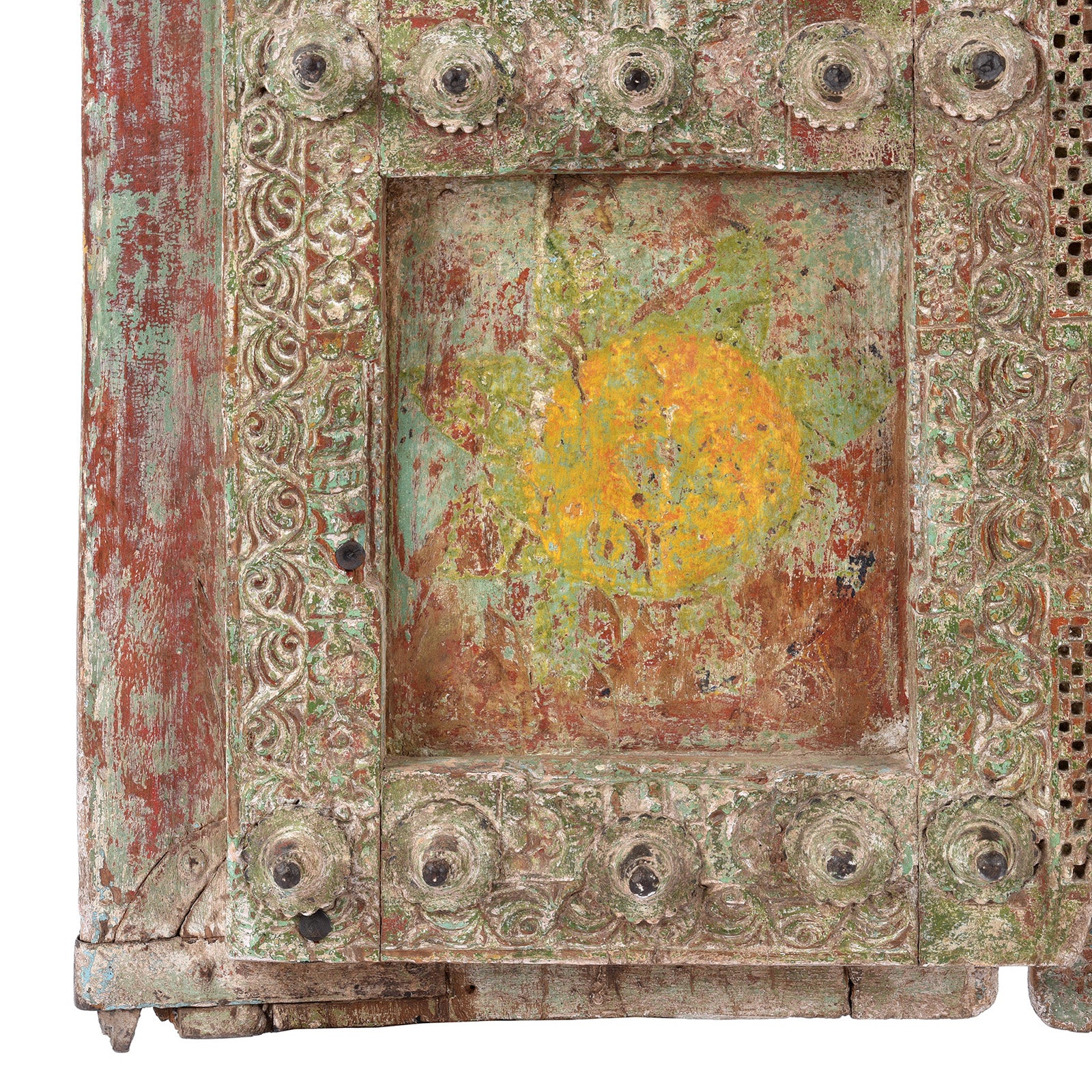Painted Doors From Gujarat - 18thC - Image 8