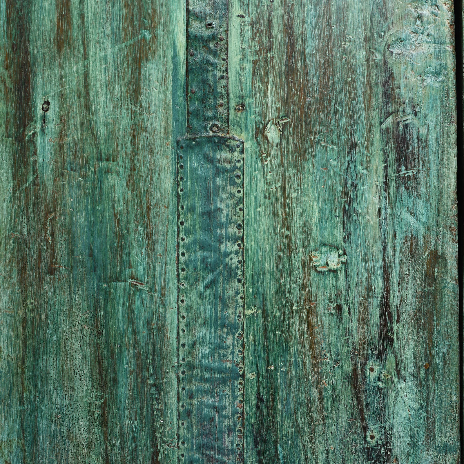 Indian Almirah Cabinet With Sunburst Panels - 19th Century - Image 10