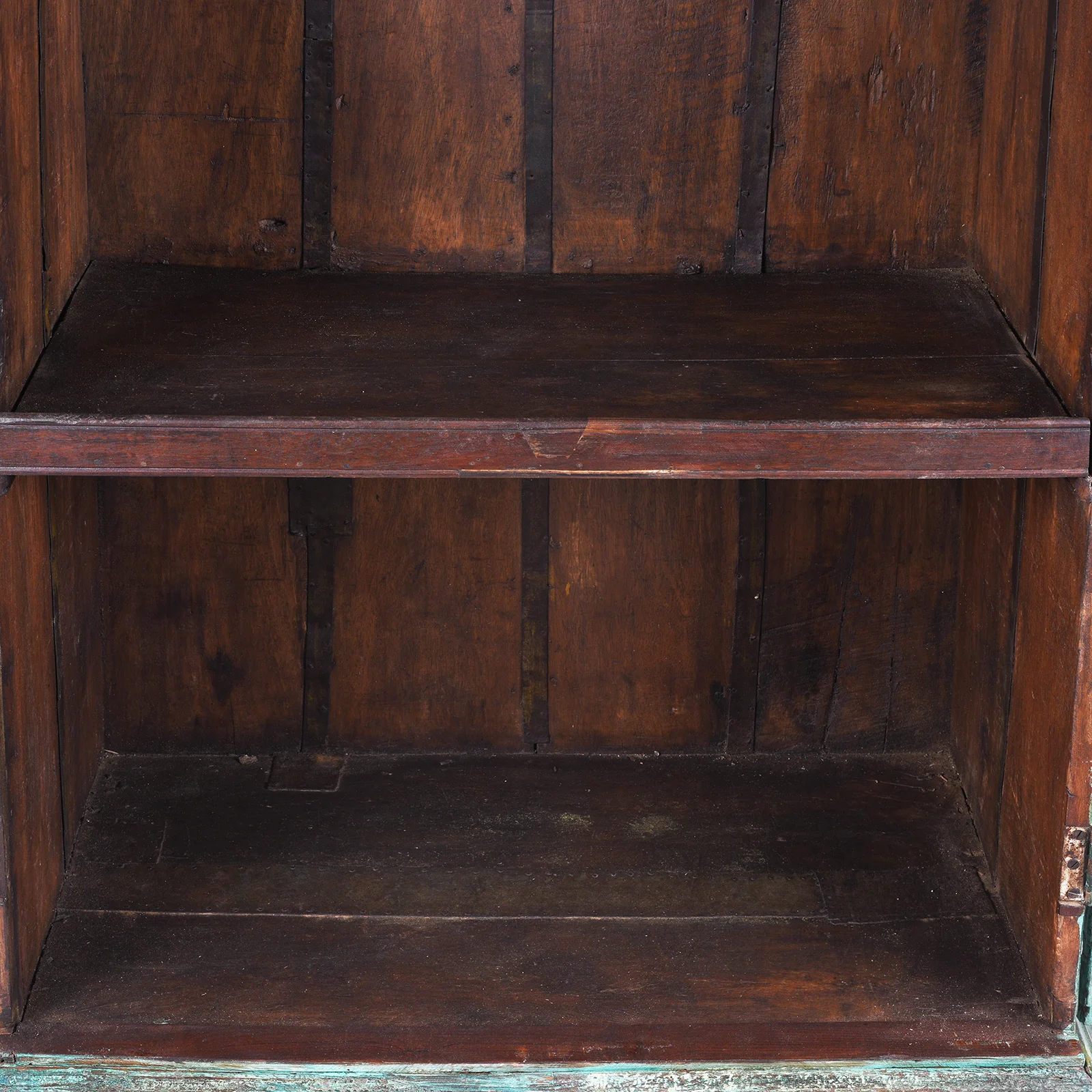 Indian Almirah Cabinet With Sunburst Panels - 19th Century - Image 4