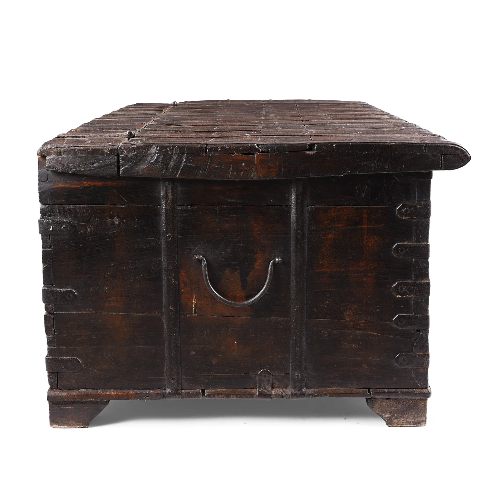 Painted Coffee Table Chest From Gujurat - 19th Century - Image 6