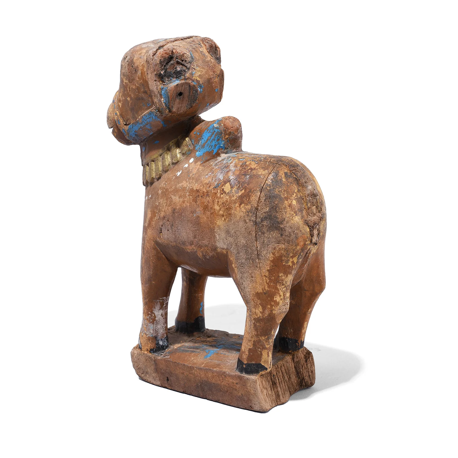 Painted Nandi Bull Toy From Rajasthan - 19th Century - Image 3