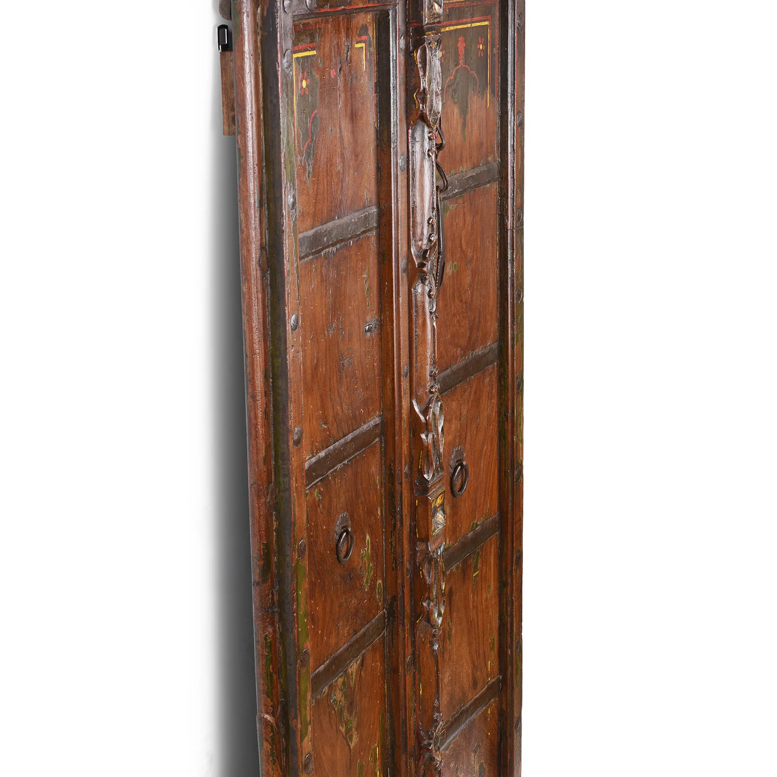 Painted Window Shutter From Bikaner - 19th Century - Image 4