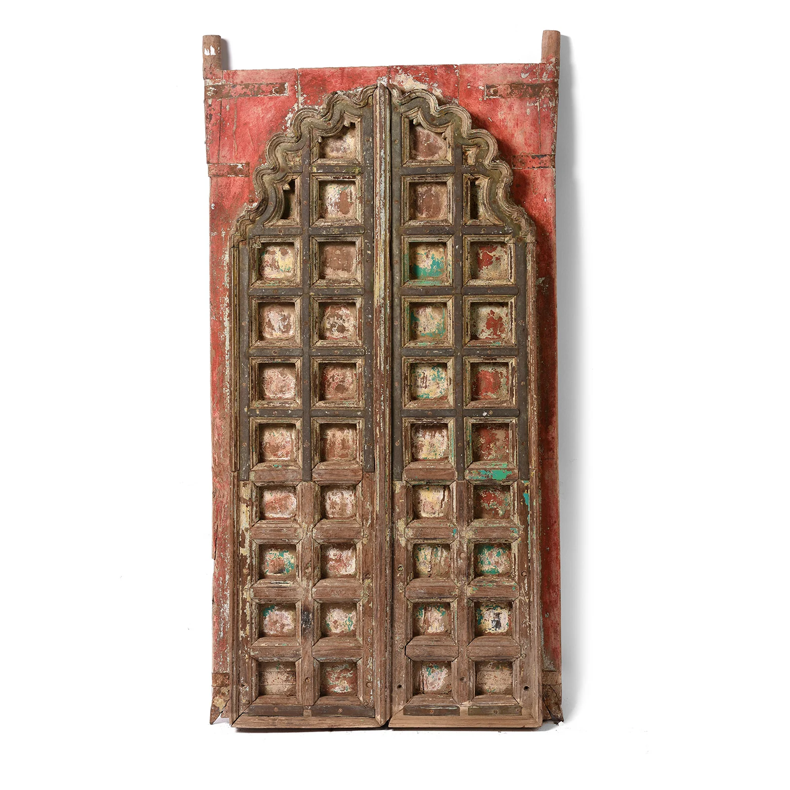Peacock Window Shutter From Udaipur - 18thC