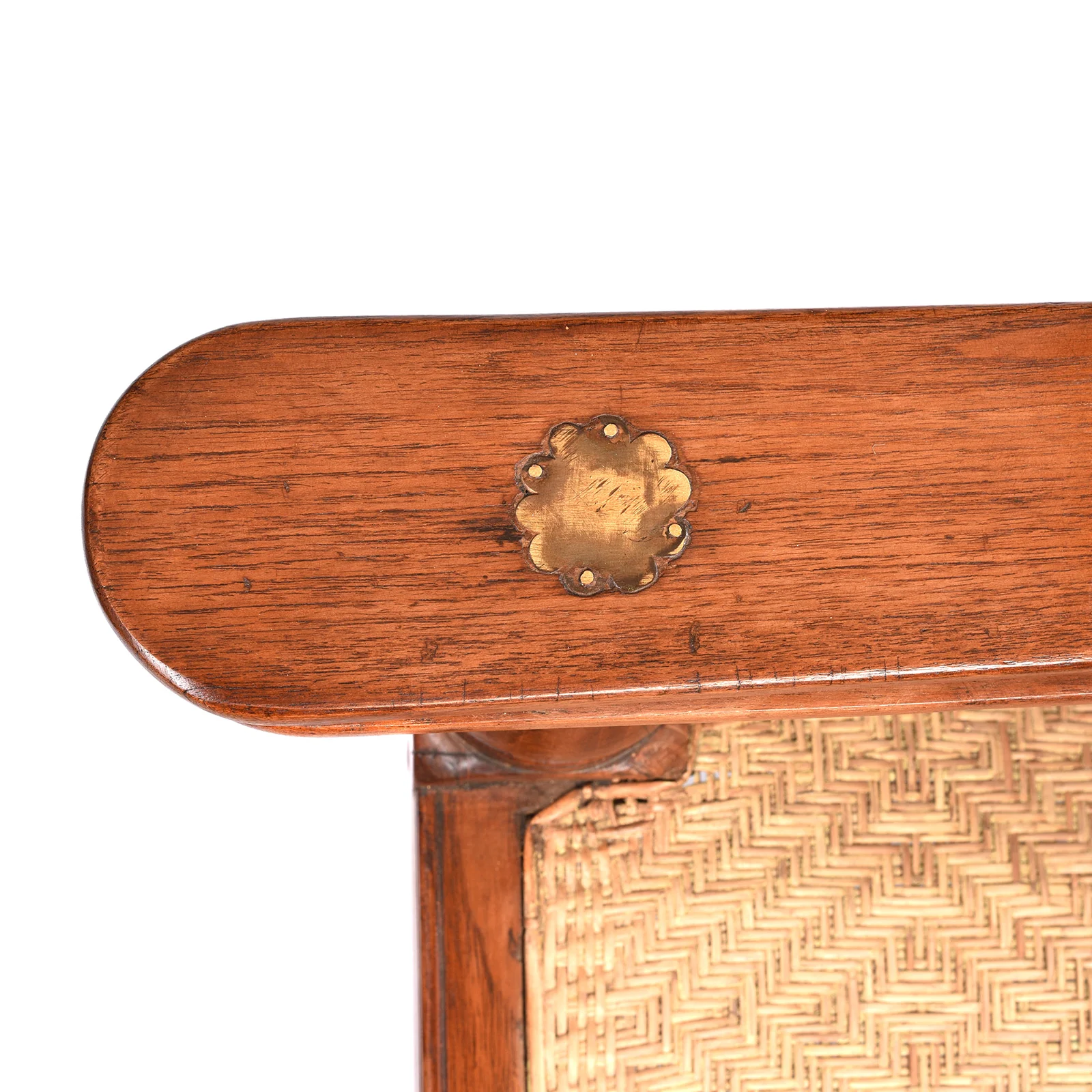 Indian Teak Planters Chair - Ca 1910 - Image 10