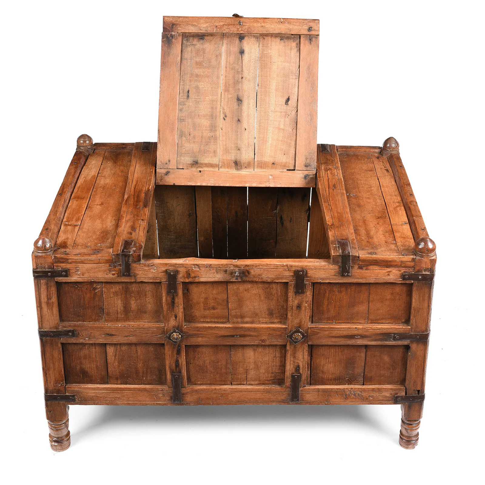 Indian Stick Box Chest From Jaisalmer - Ca 1920 - Image 3