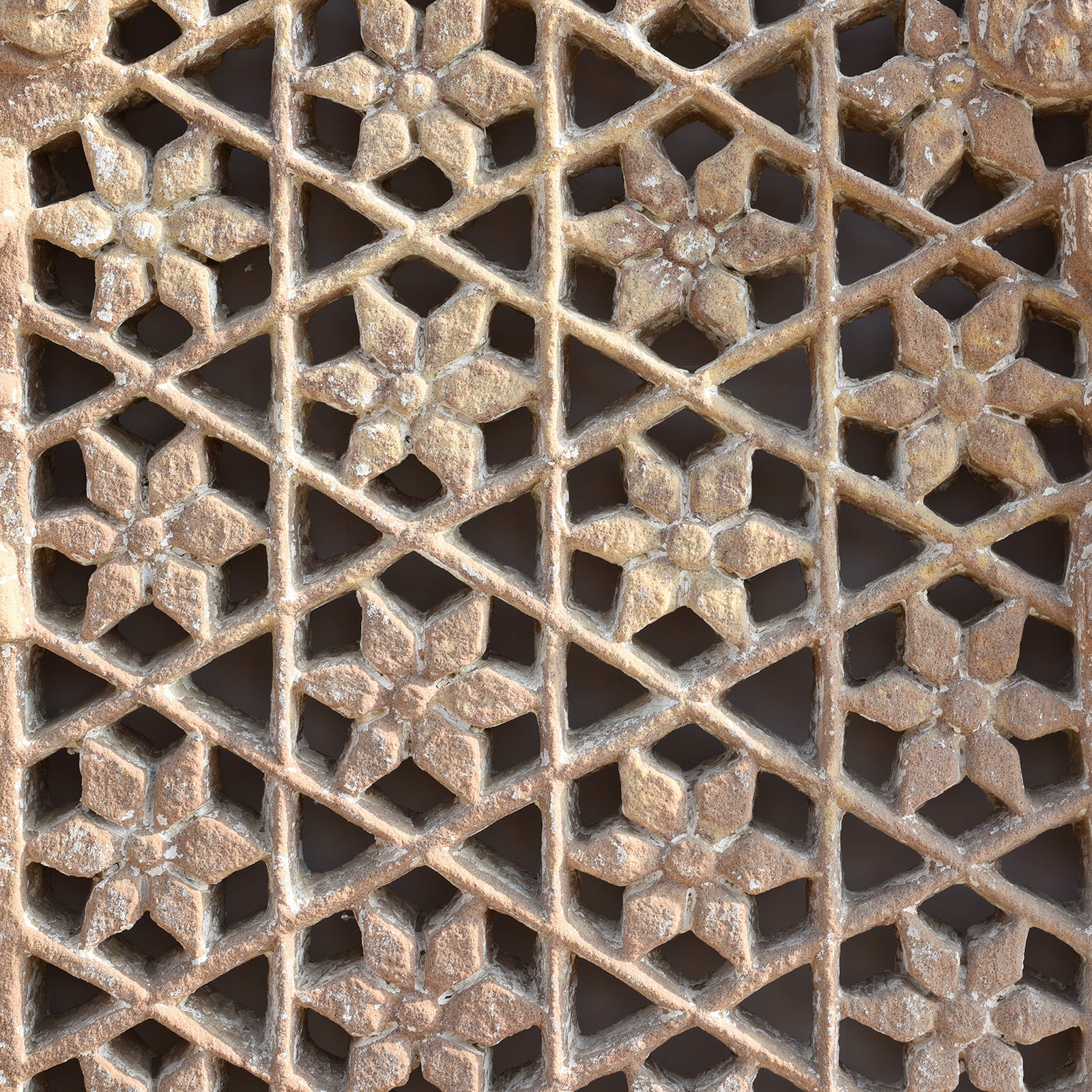 Old Indian Stone Jali Panel From Rajasthan - 18thC - Image 4