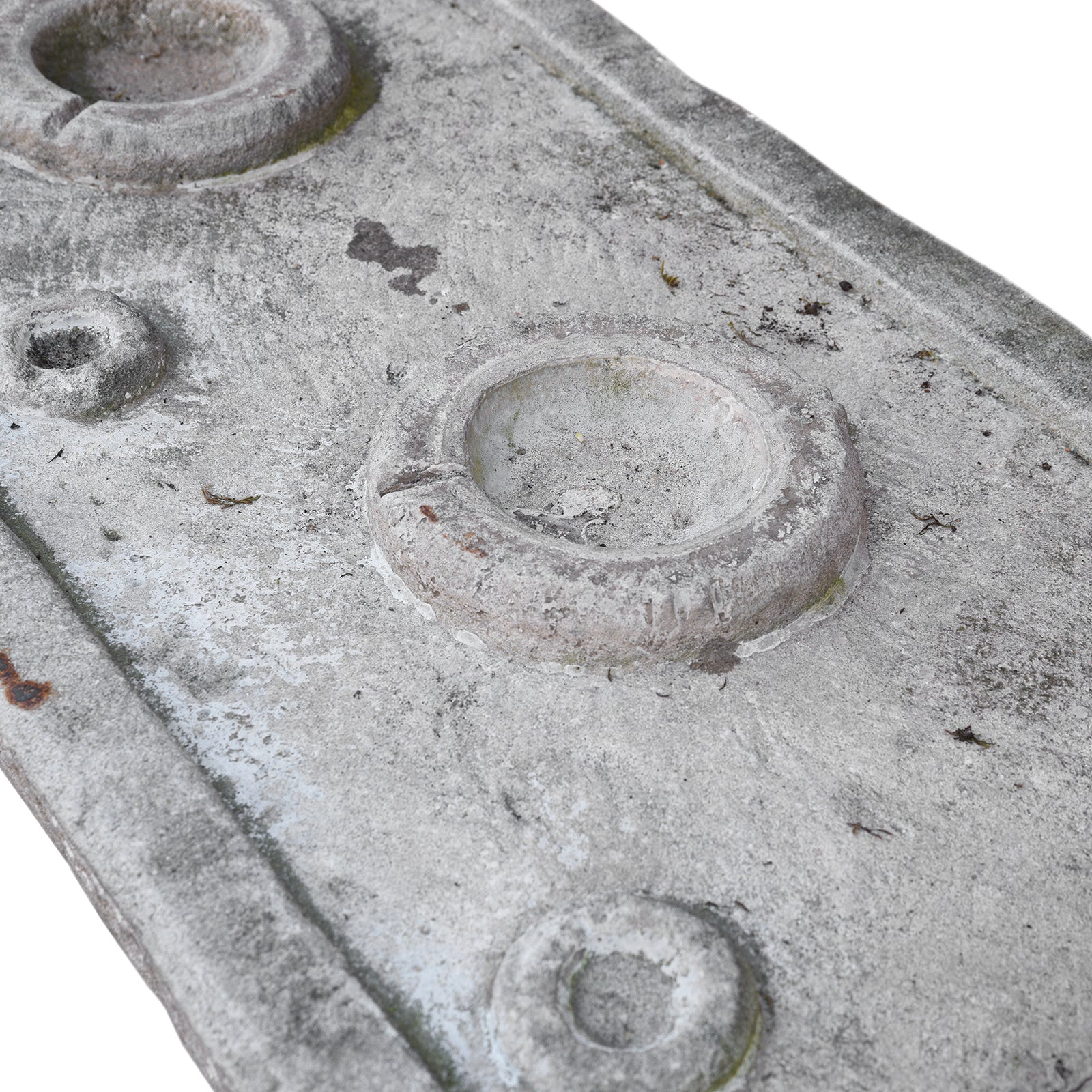 Carved Stone Water Pot Stand (Parinda) - 19th Century - Image 5