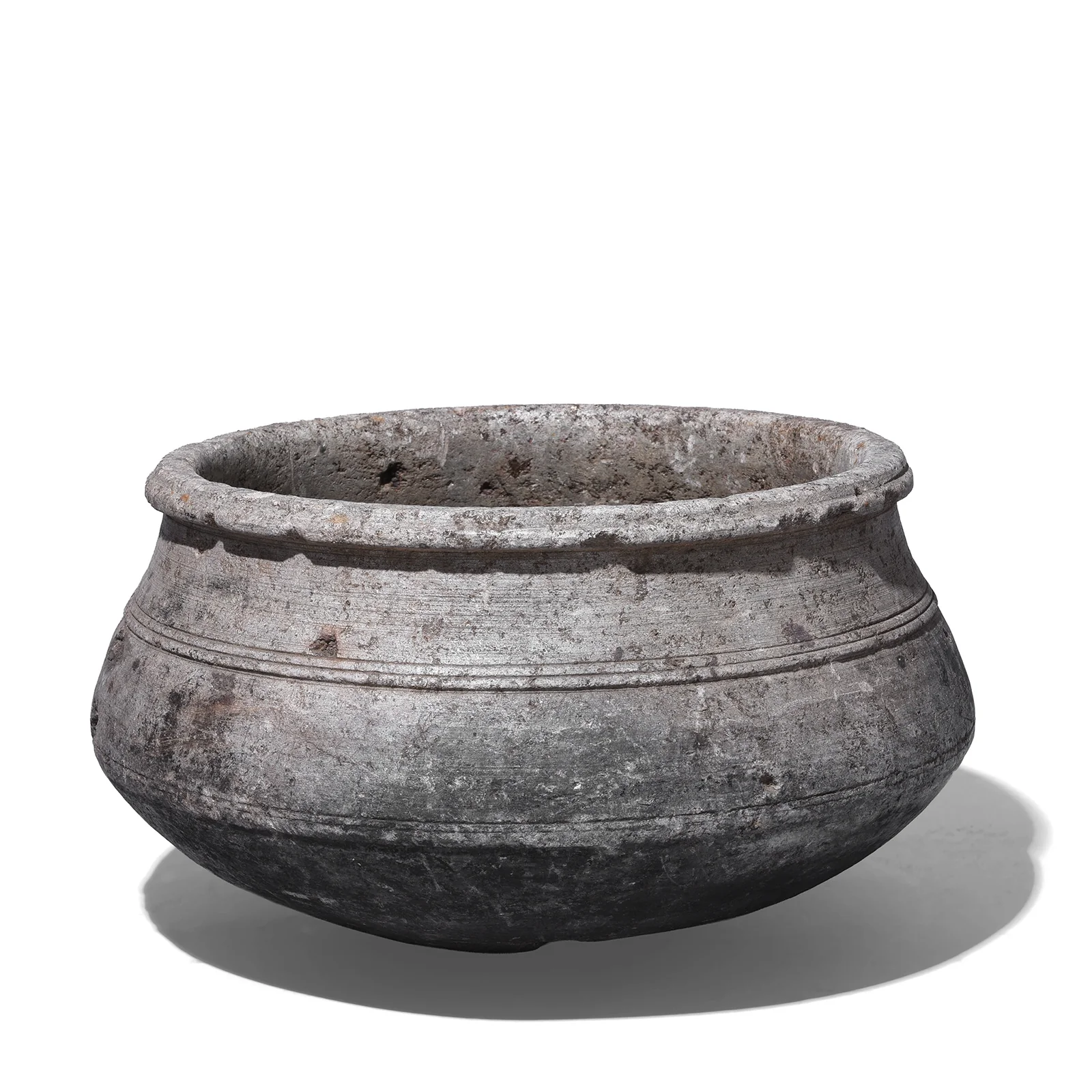 Indian Stone Water Pot For Planter - 19th Century - Image 4