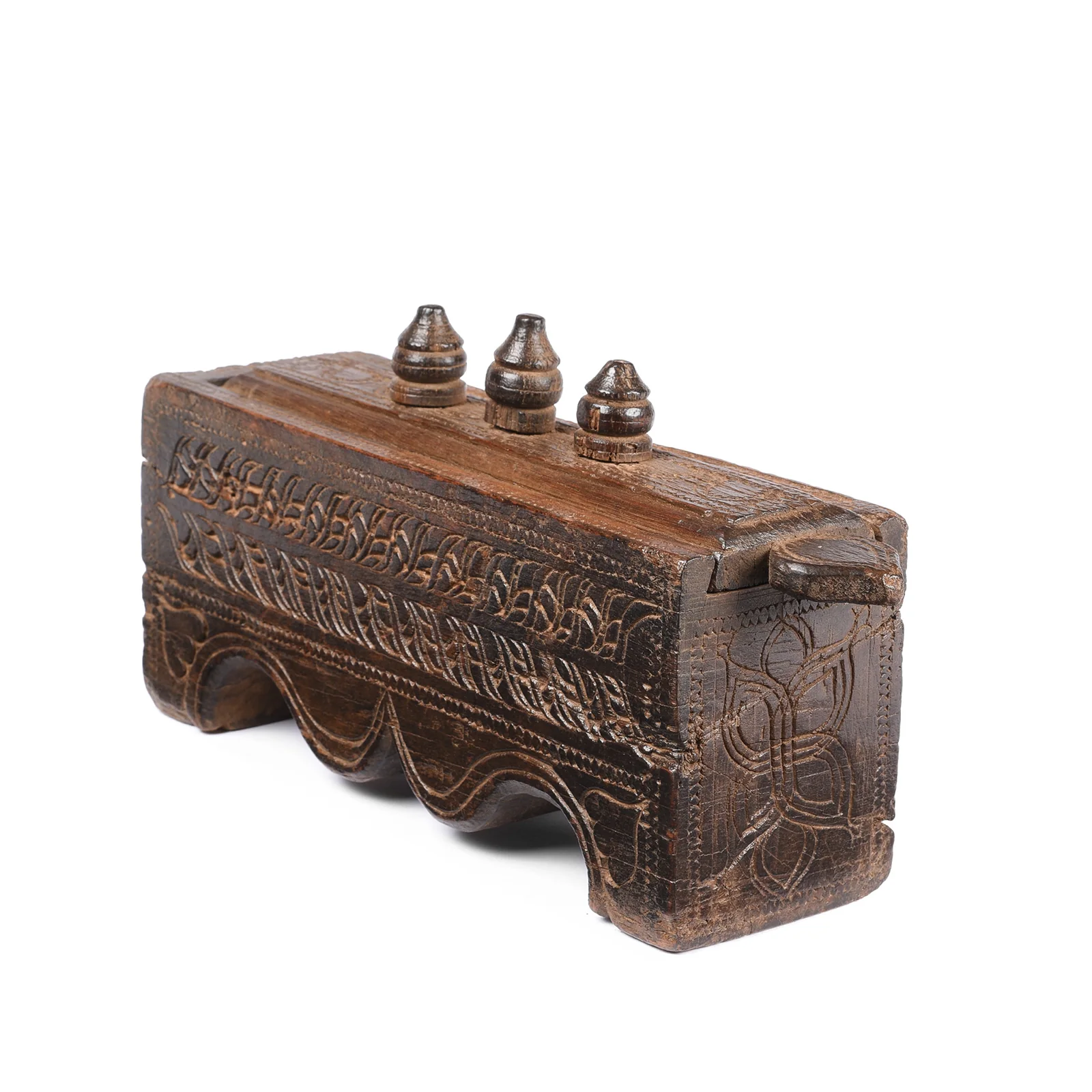 Indian Vibhuti Box From Karnataka - 19thC - Image 2