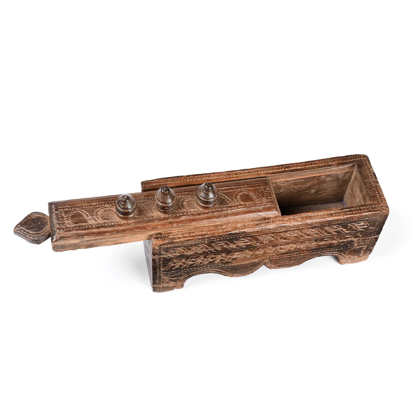 Indian Vibhuti Box From Karnataka - 19thC - Image 3