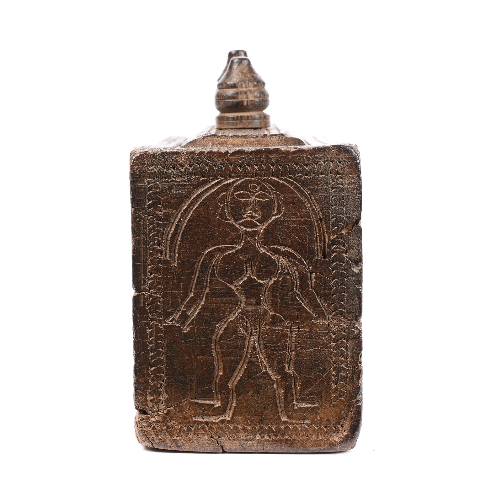 Indian Vibhuti Box From Karnataka - 19thC - Image 4