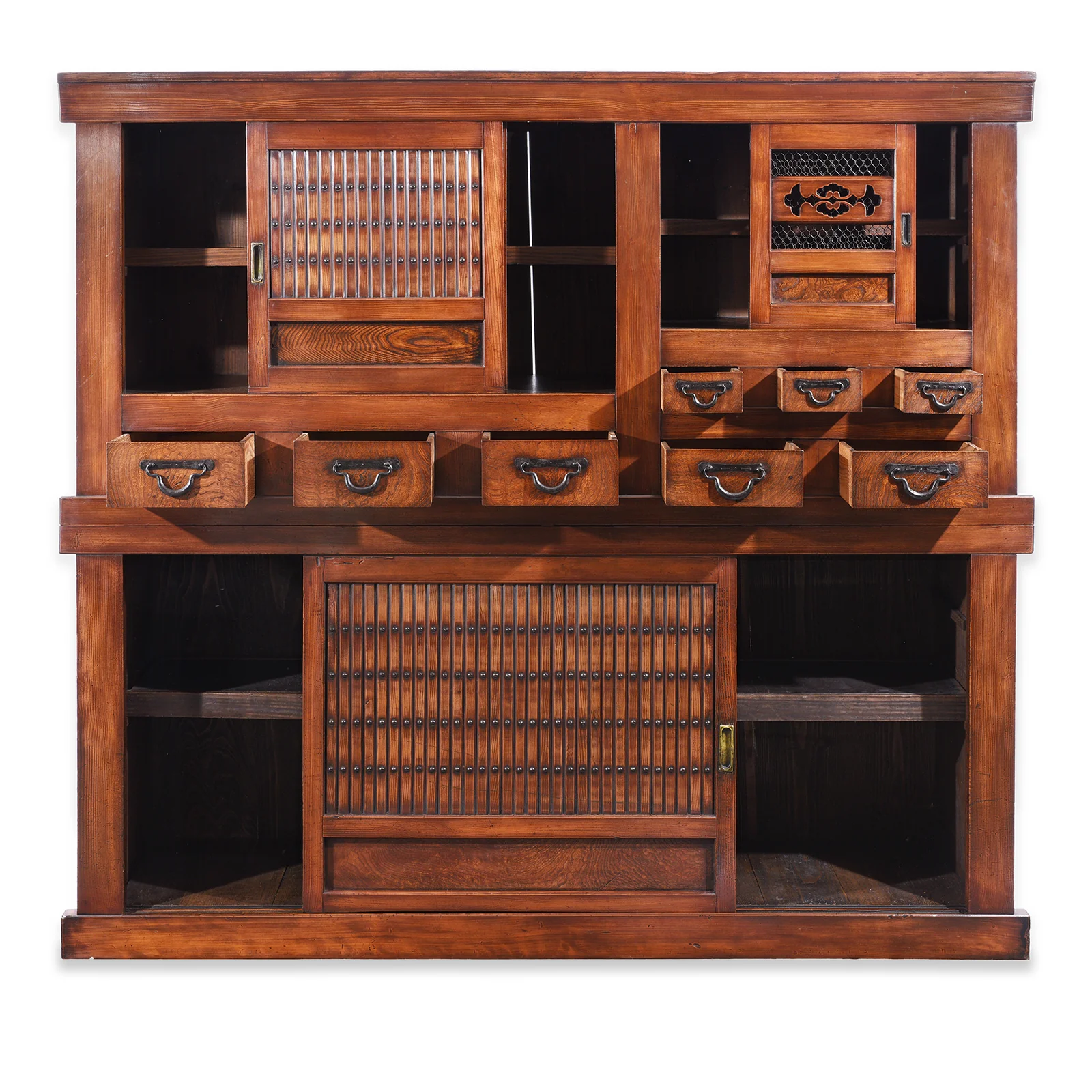 Japanese Mizuya Dansu Kitchen Cabinet - Late Edo Period (19th century) - Image 4