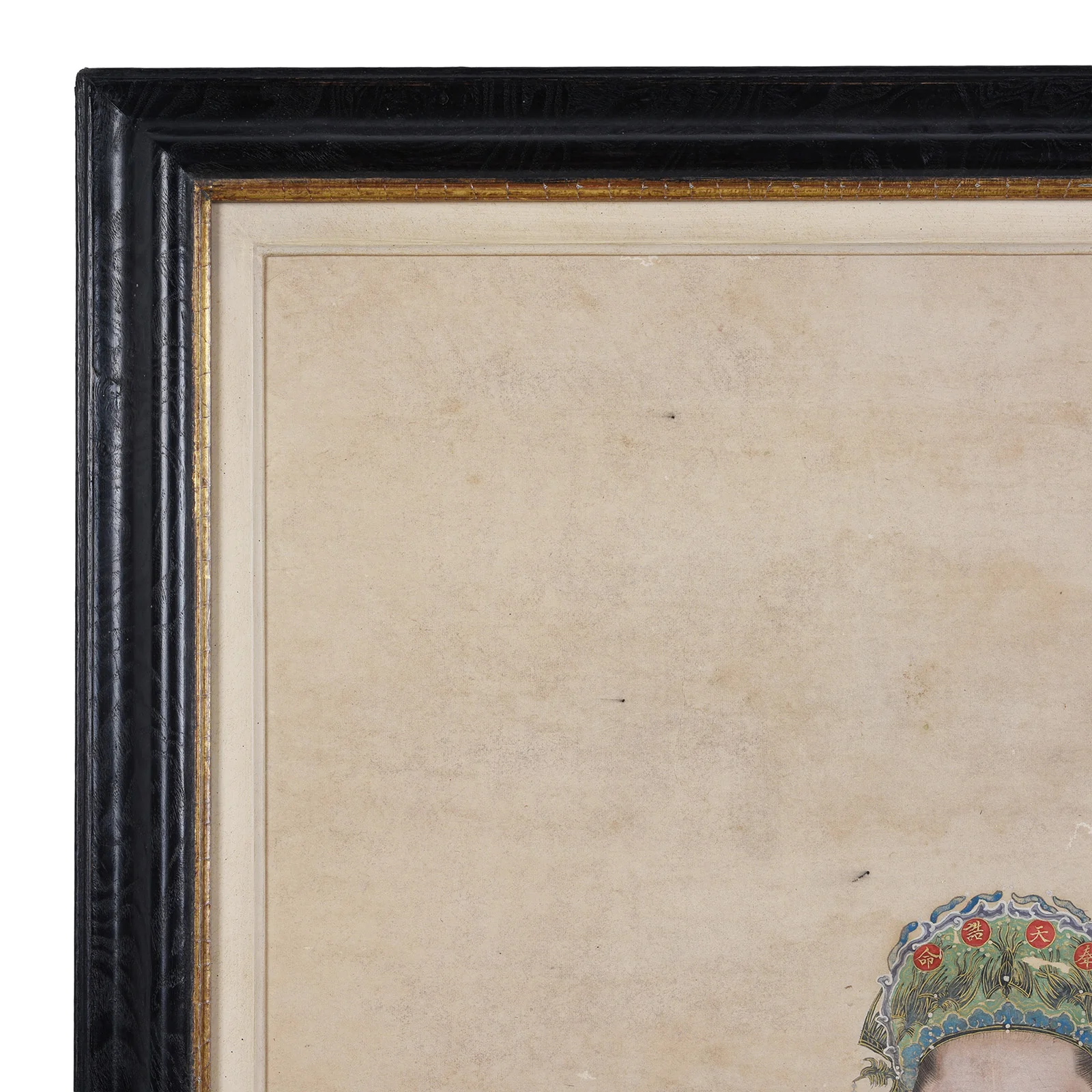 Ancestor Painting - Watercolour on Paper - 19th Century - Image 8