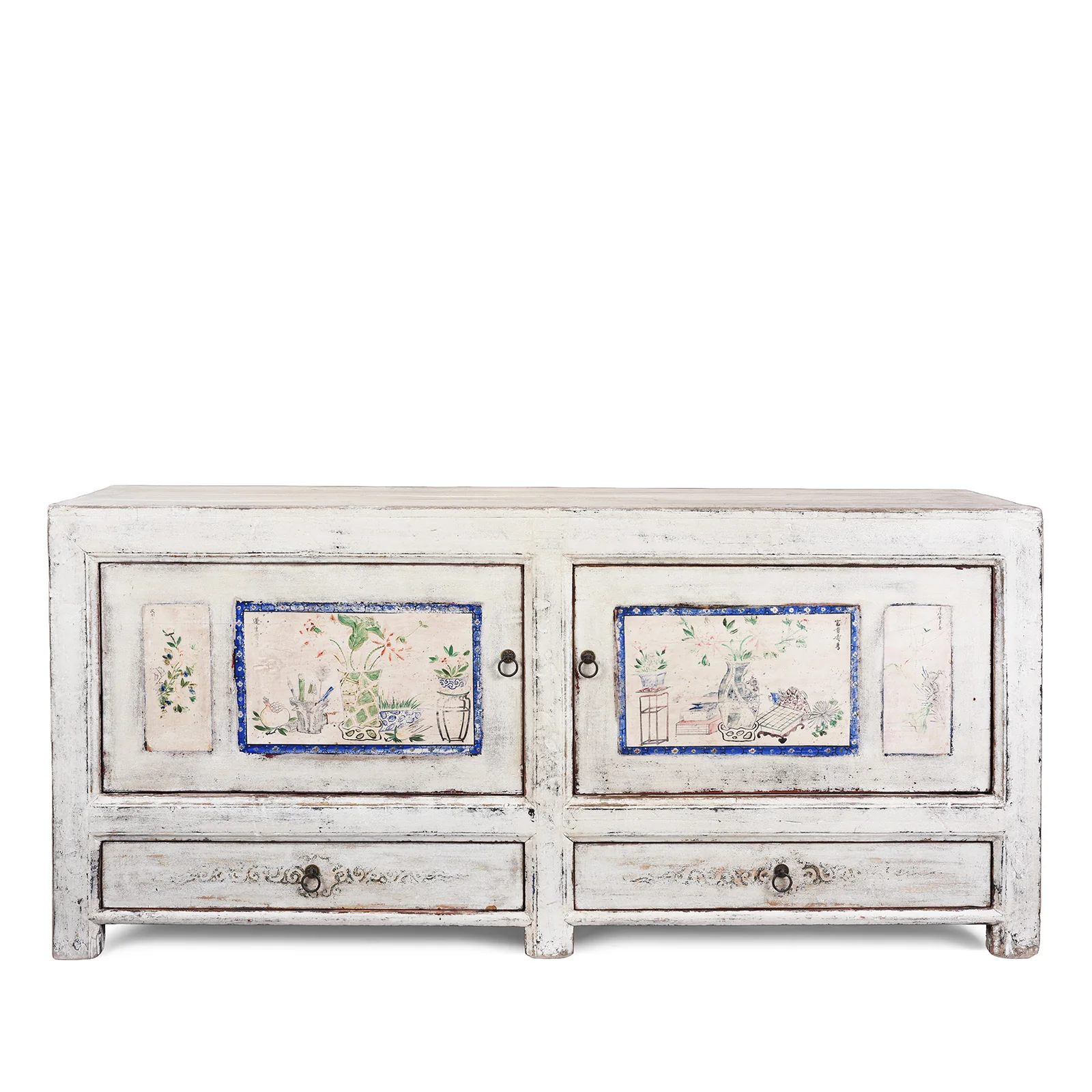 White Painted Sideboard From Mongolia - Ca 1920 - Image 2