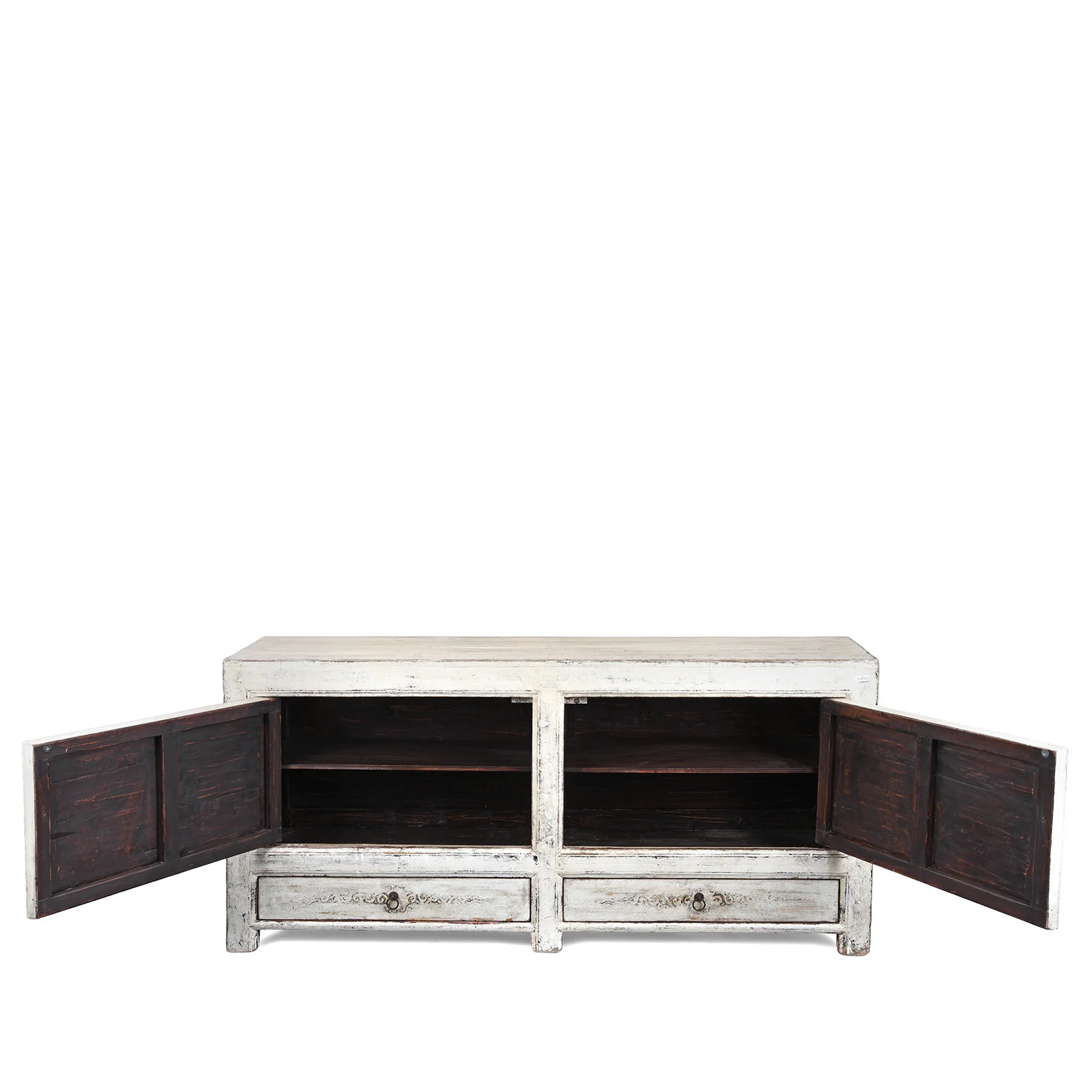 White Painted Sideboard From Mongolia - Ca 1920 - Image 5