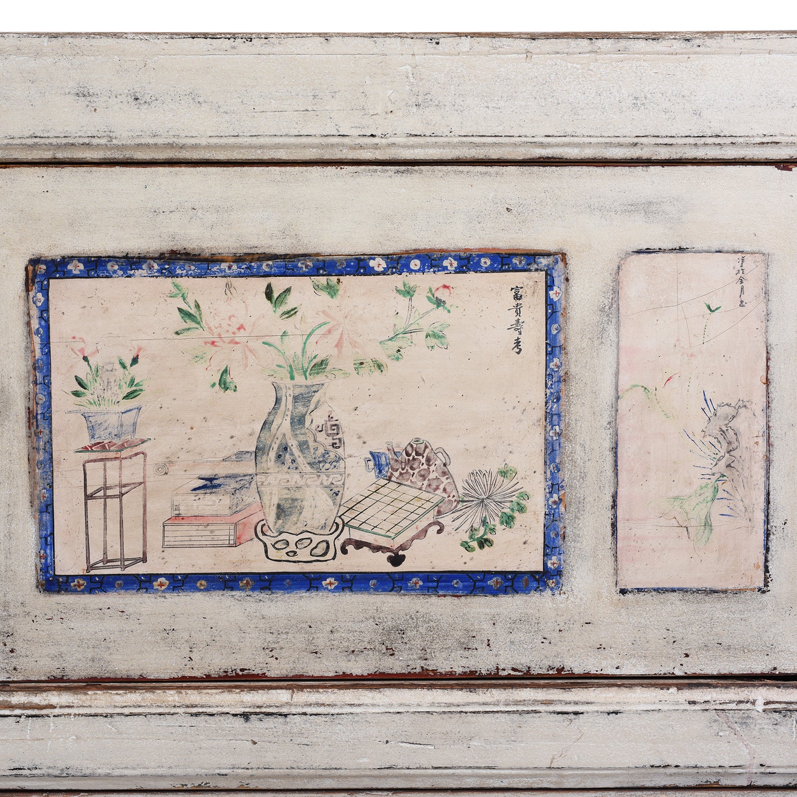 White Painted Sideboard From Mongolia - Ca 1920 - Image 6