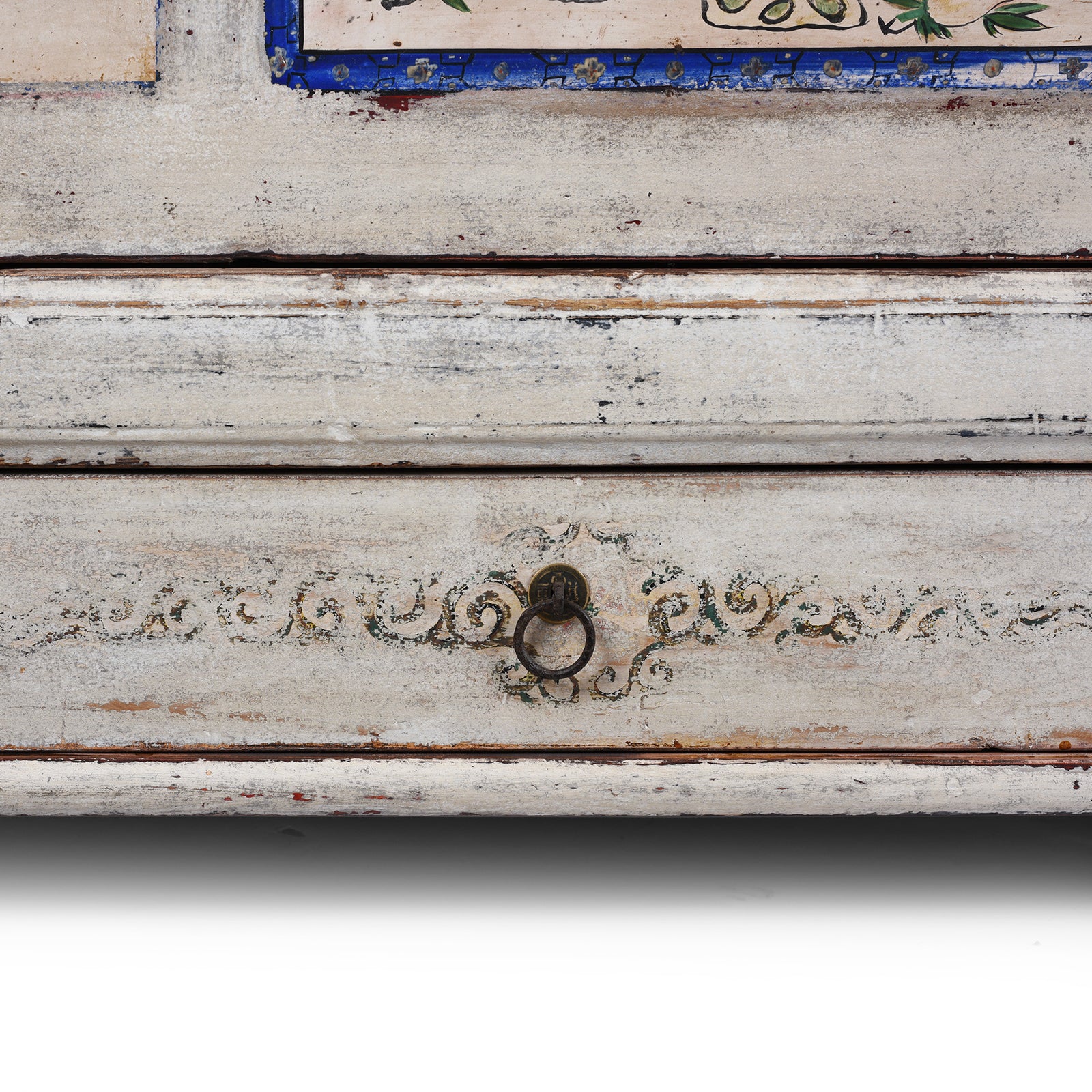 White Painted Sideboard From Mongolia - Ca 1920 - Image 7