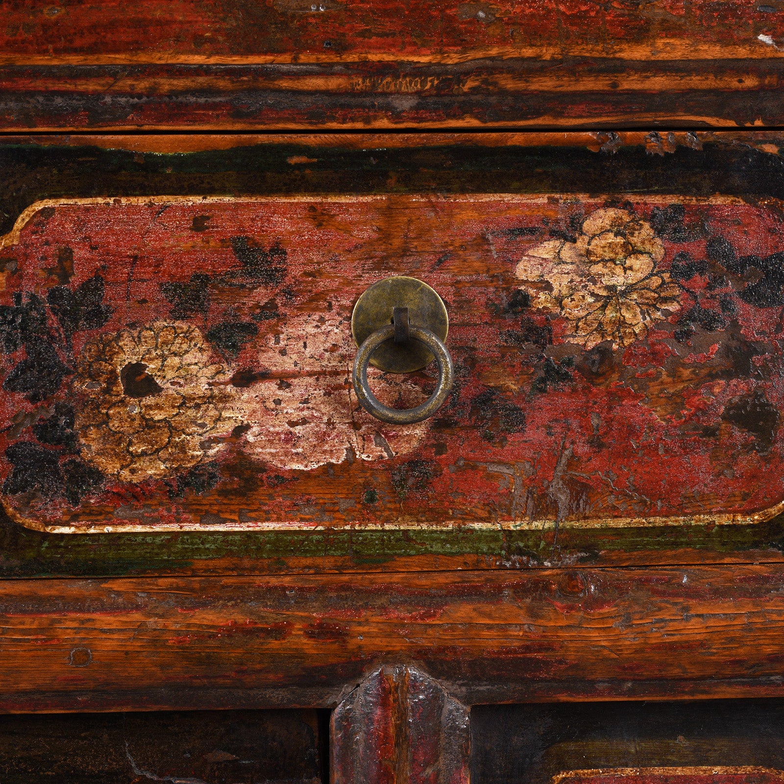 Painted Mongolian Sideboard - 19thC - Image 5