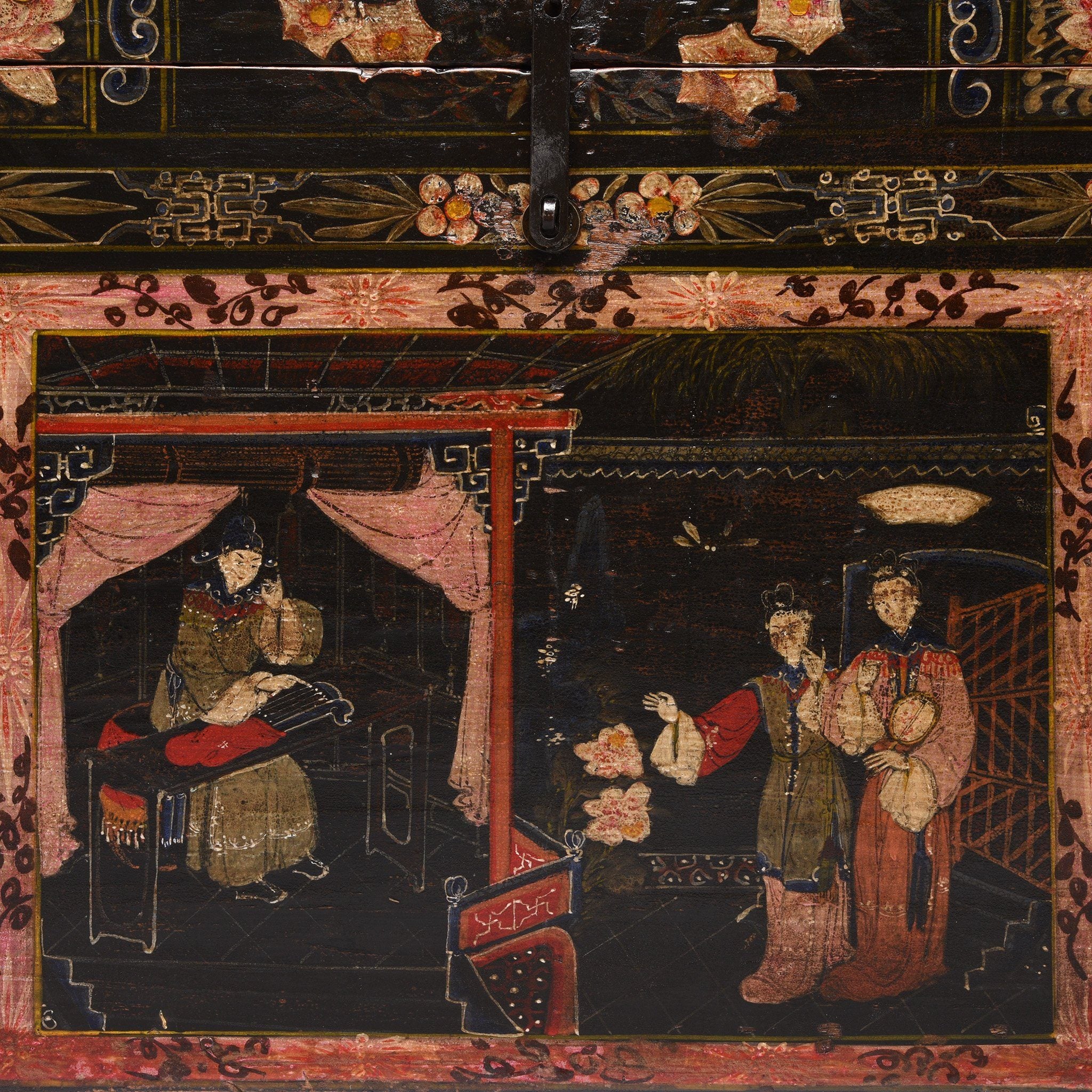 Painted Opera Chest From Shanxi - 19thC - Image 2