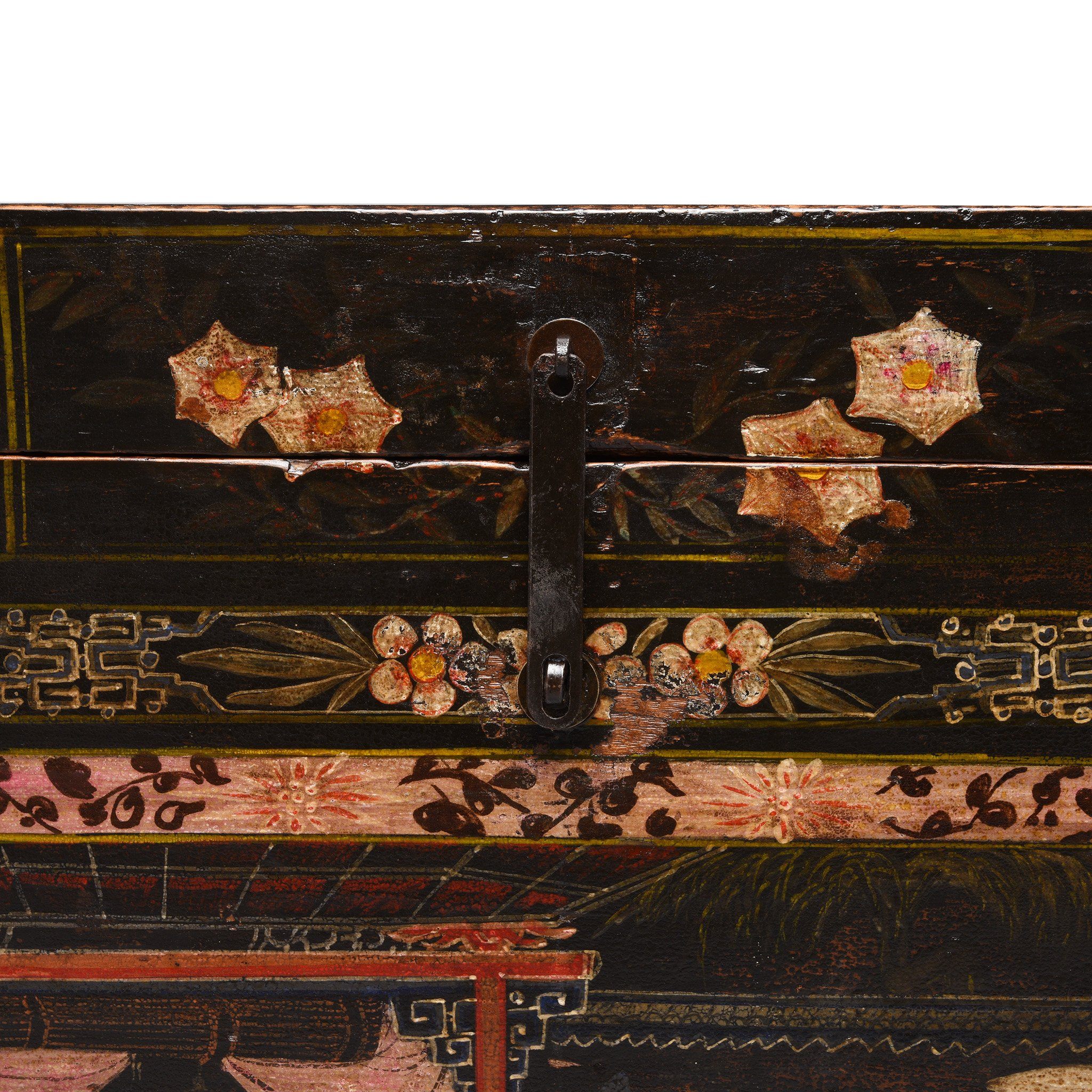 Painted Opera Chest From Shanxi - 19thC - Image 6