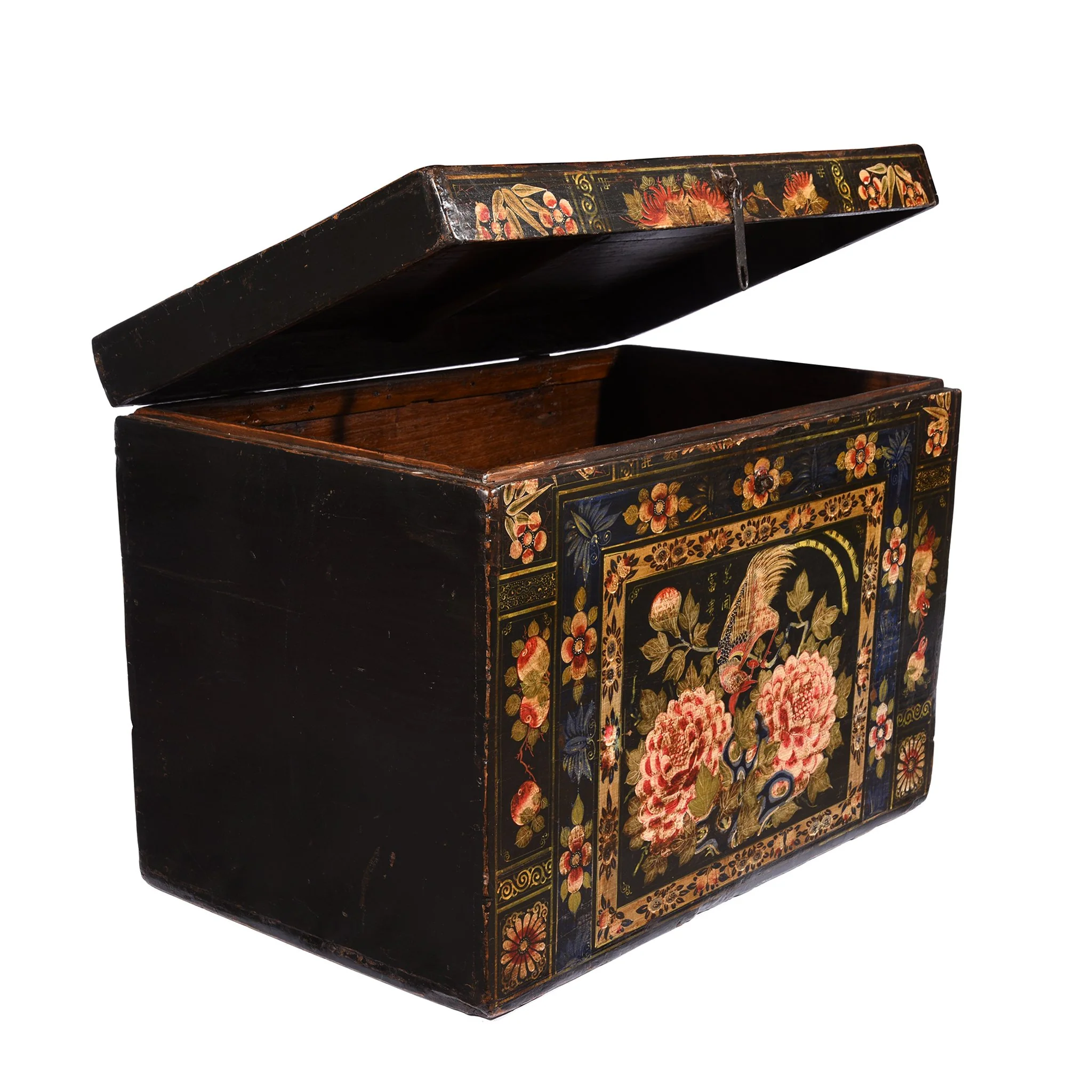 Painted Opera Chest From Shanxi Province - 19thC - Image 3