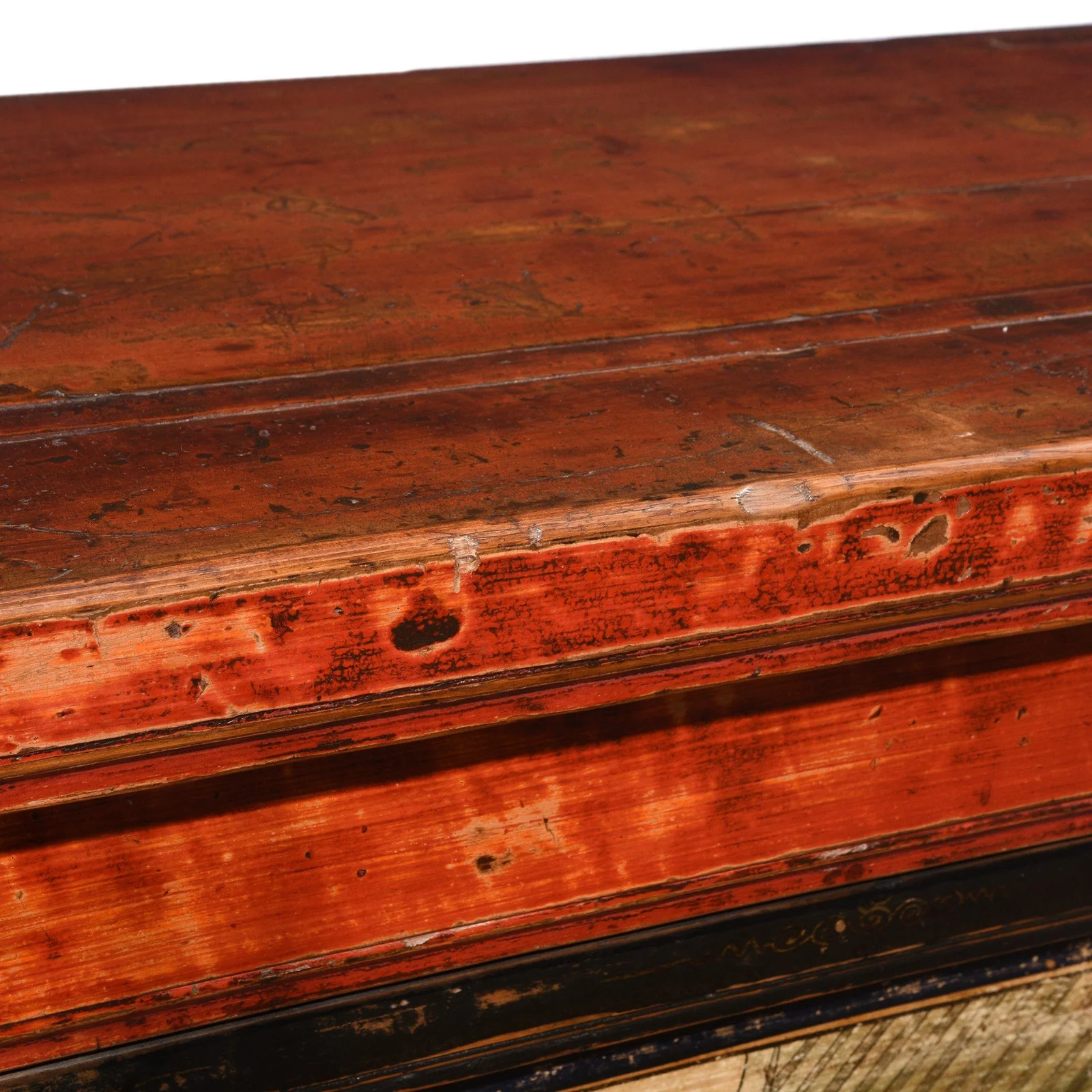 Painted Sideboard From Qinghai Province - 19thC - Image 12