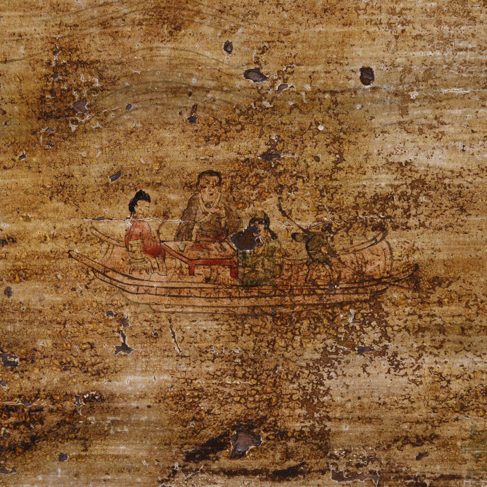 Painted Sideboard From Qinghai Province - 19thC - Image 5
