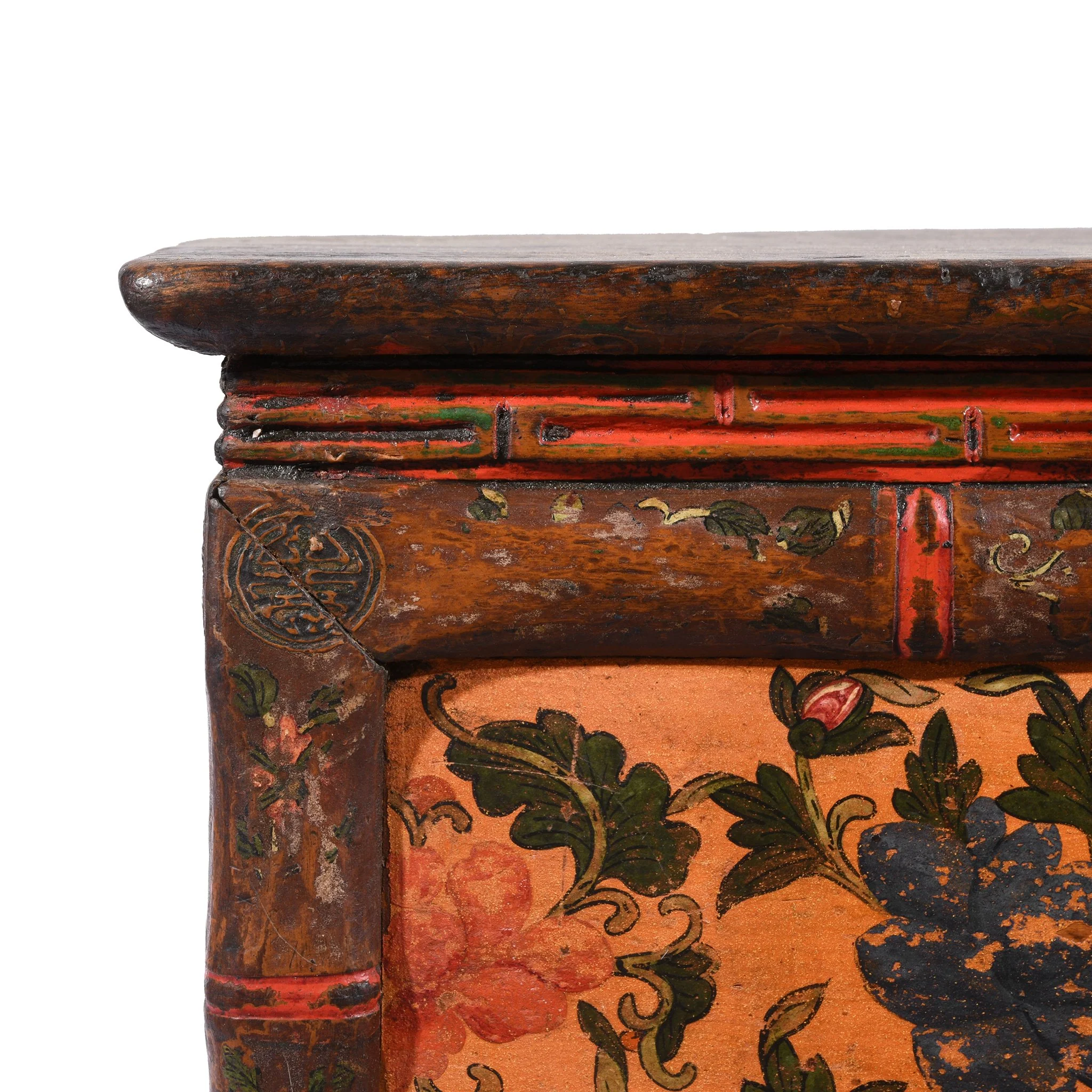 Antique Painted Tibetan Choksar - 18thC - Image 3
