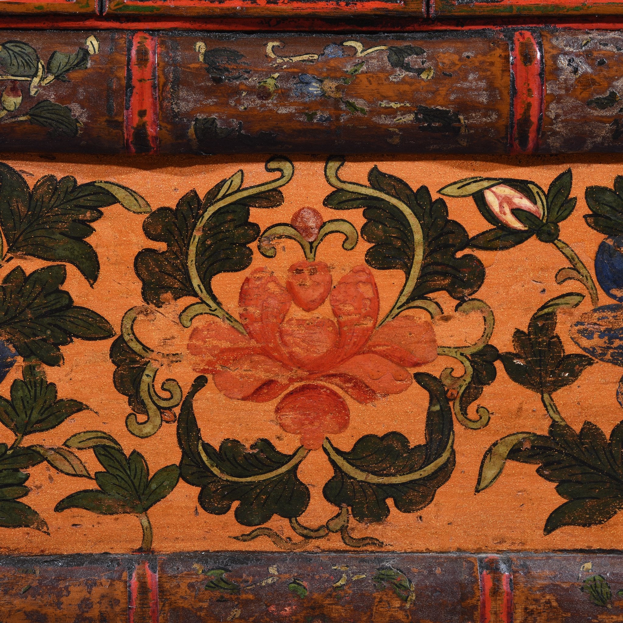 Antique Painted Tibetan Choksar - 18thC - Image 4