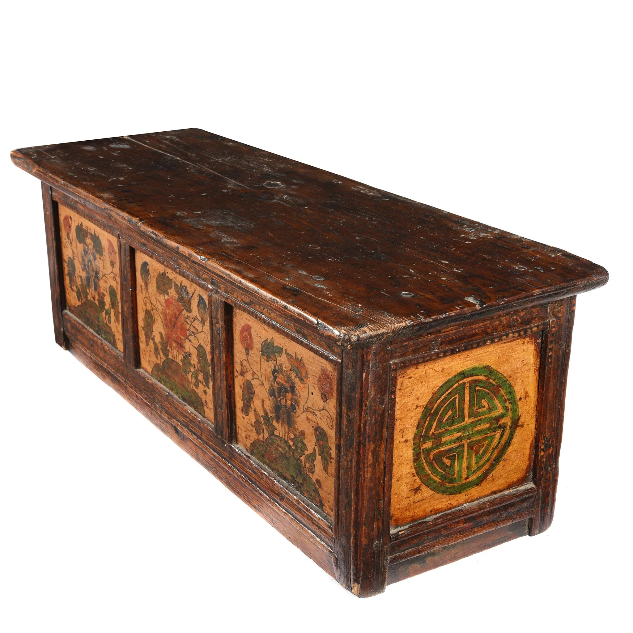 Antique Painted Tibetan Choksar - 19th Century - Image 5