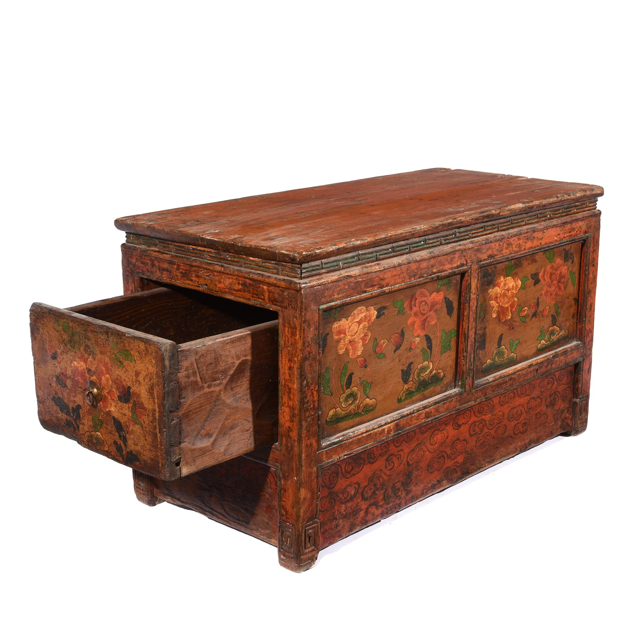 Antique Painted Tibetan Choksar - 19thC - Image 2
