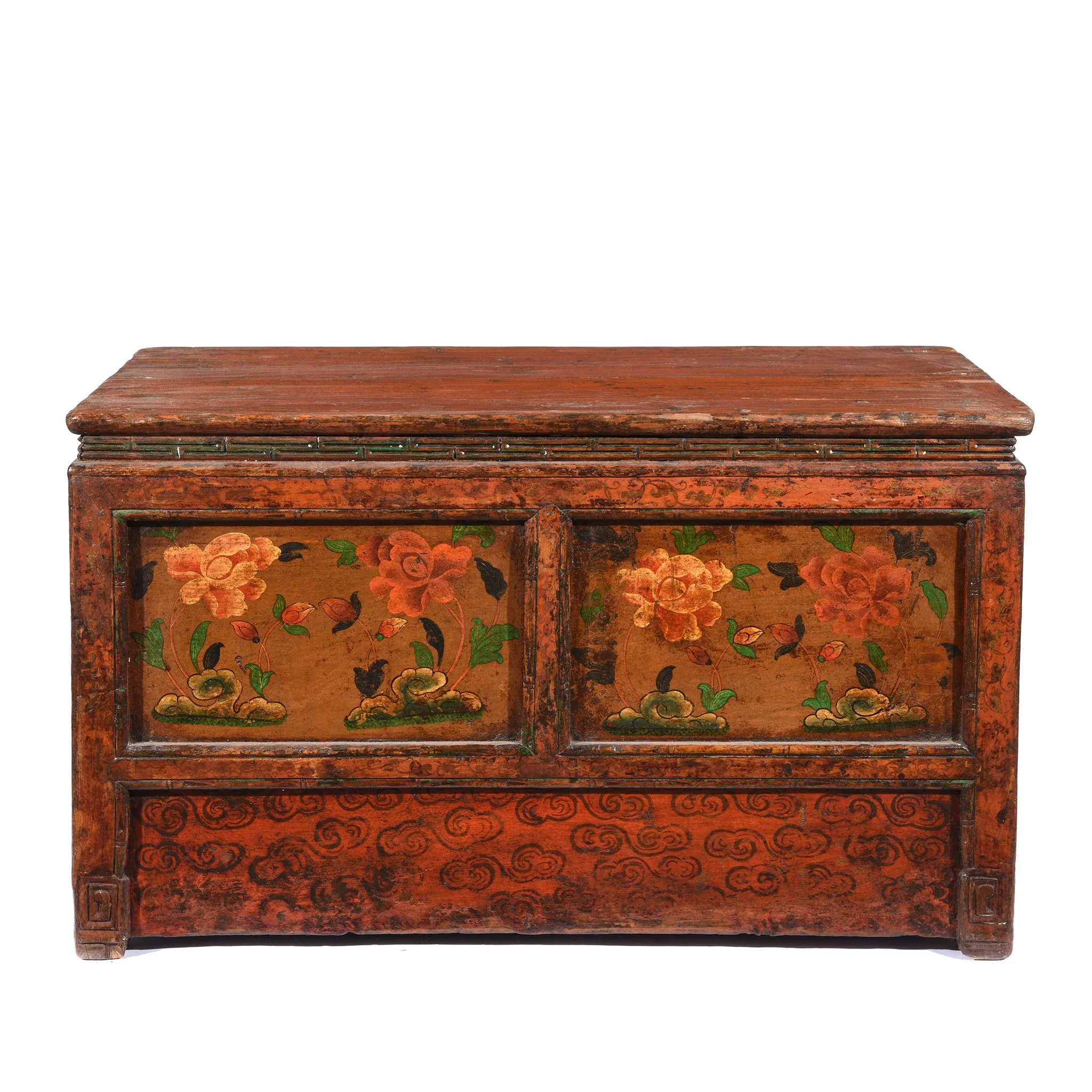 Antique Painted Tibetan Choksar - 19thC - Image 4