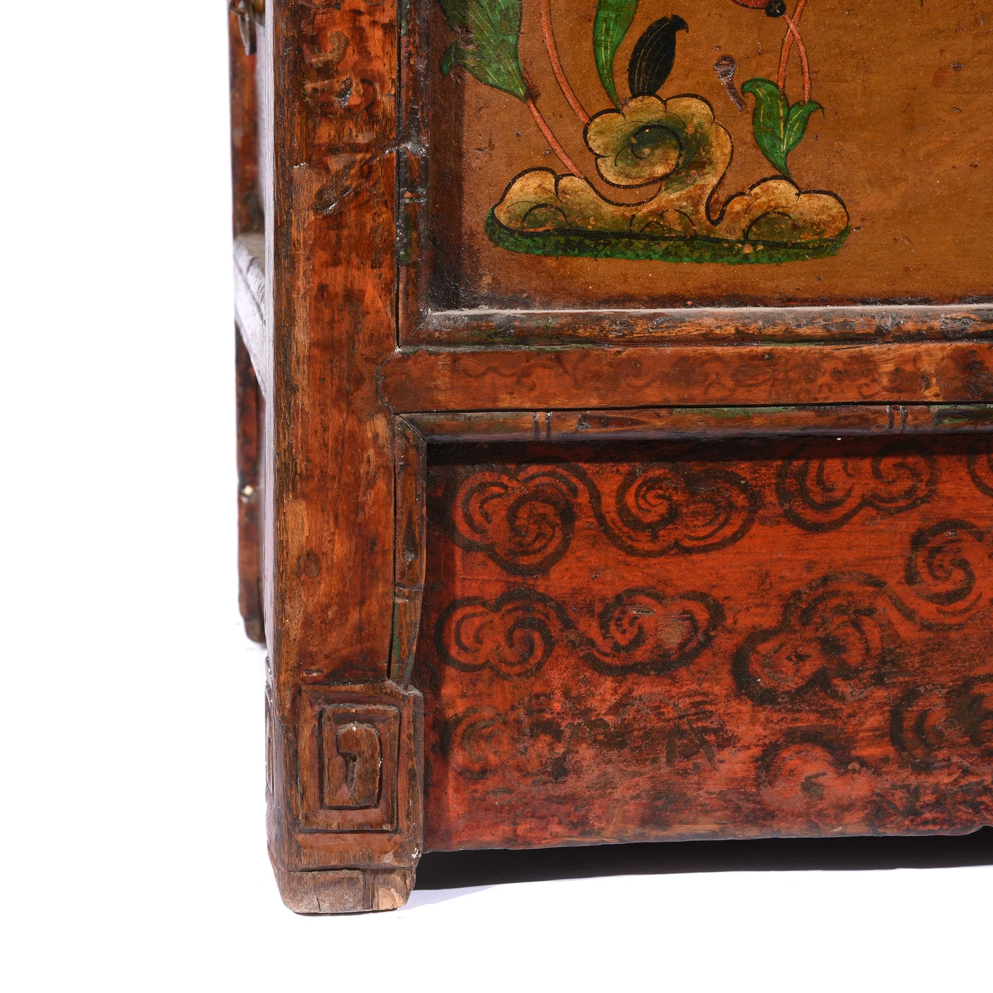 Antique Painted Tibetan Choksar - 19thC - Image 5