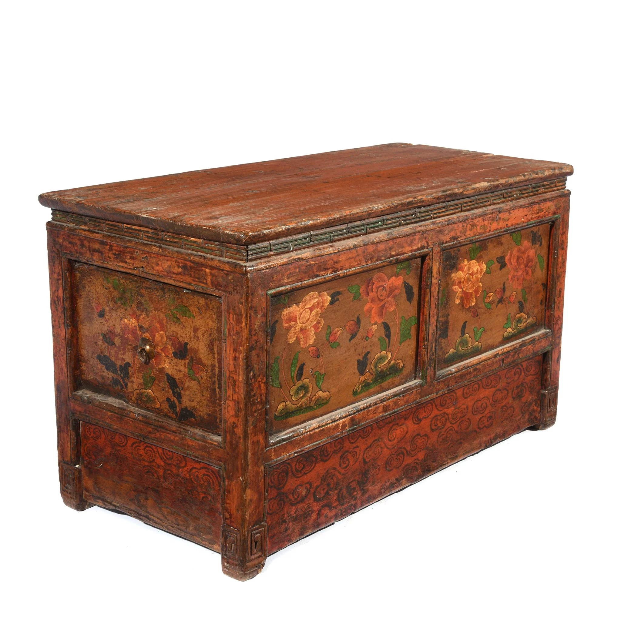 Antique Painted Tibetan Choksar - 19thC - Image 7