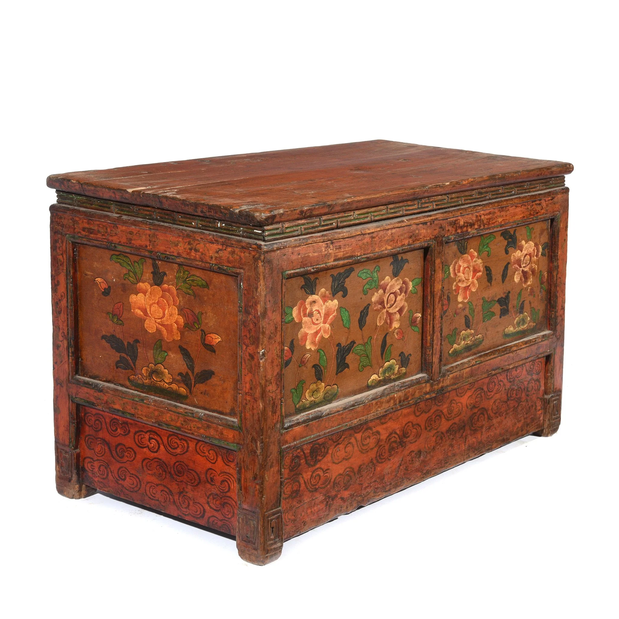 Antique Painted Tibetan Choksar - 19thC - Image 9