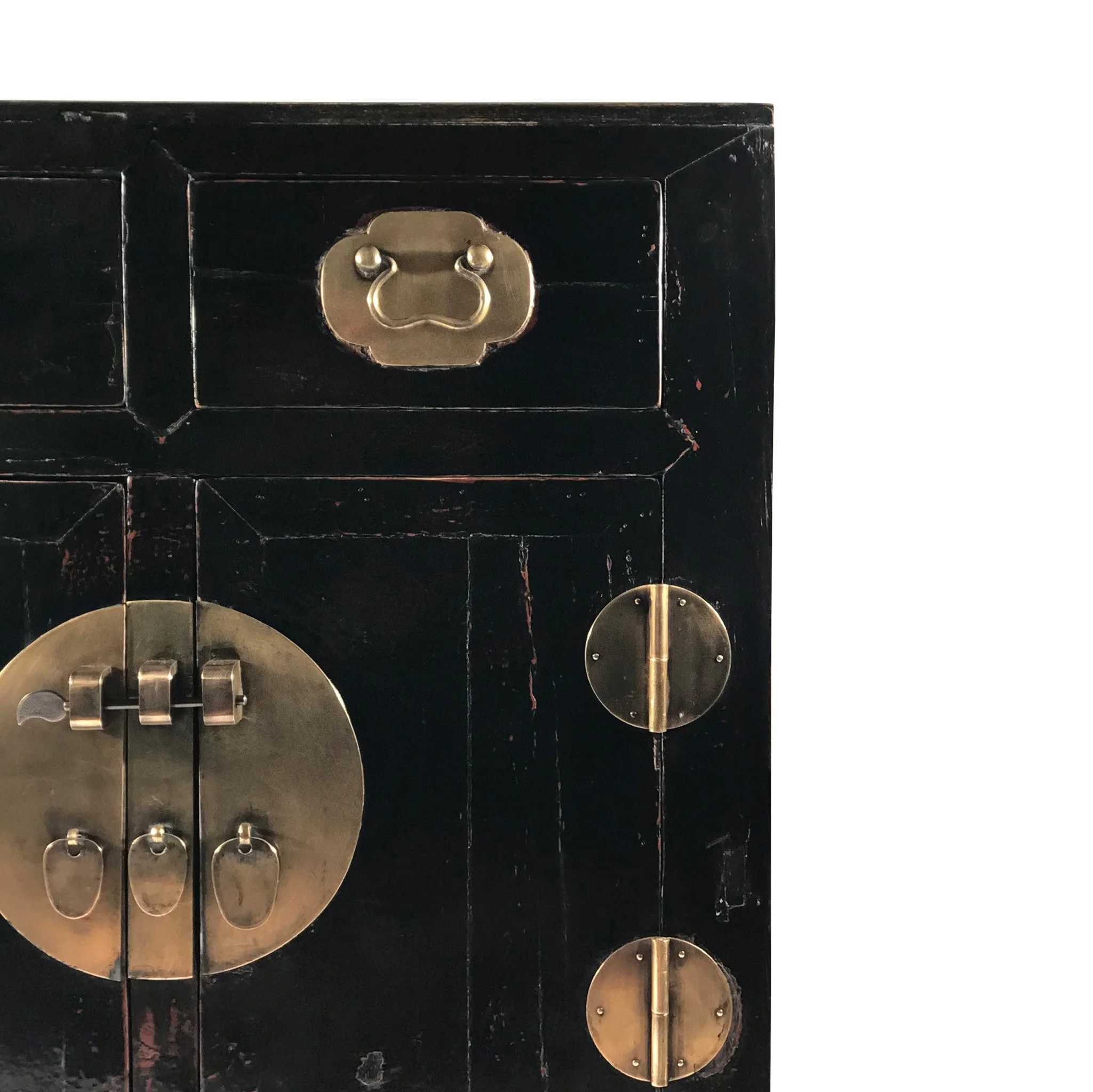 Black Lacquer Sideboard From Tianjin - 19thC - Image 2