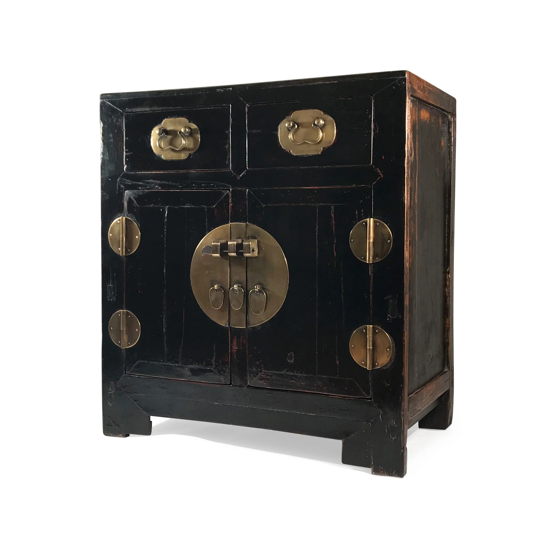 Black Lacquer Sideboard From Tianjin - 19thC - Image 3