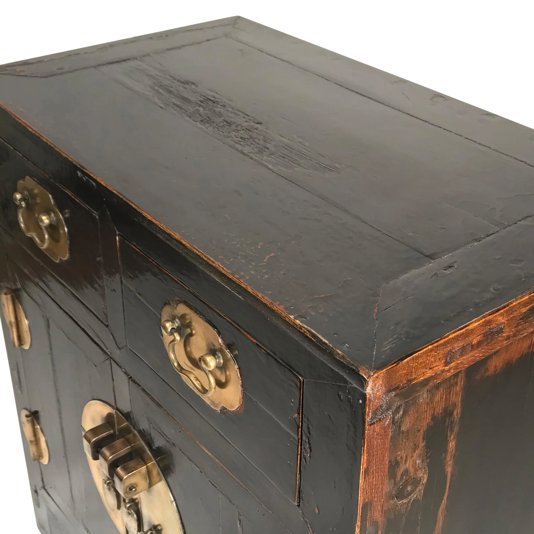 Black Lacquer Sideboard From Tianjin - 19thC - Image 5