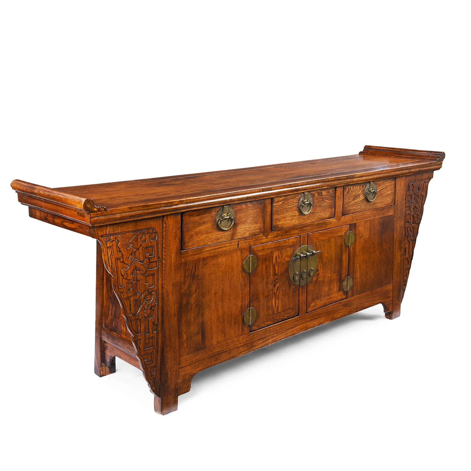 Elm Chinese Sideboard From Peking - 19th Century - Image 5